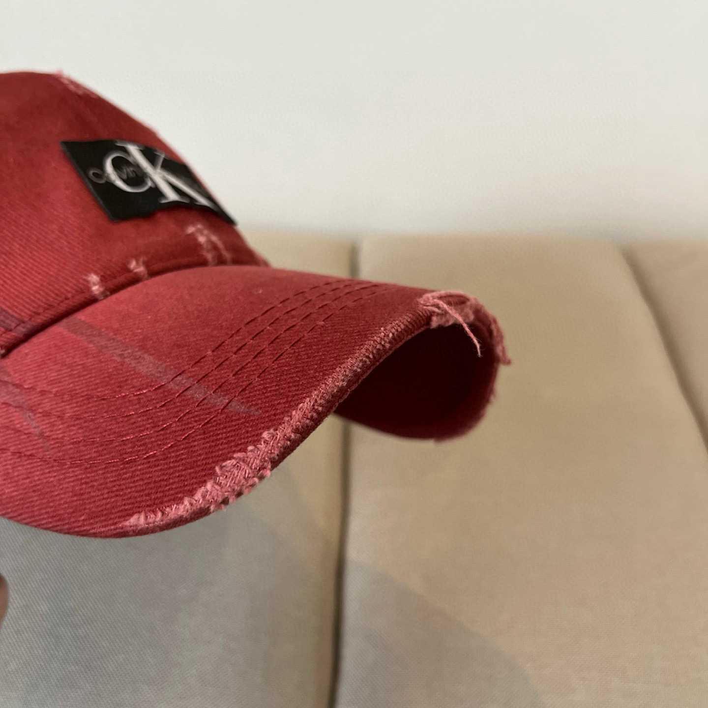  Calvin Klein，CKlogo棒球帽 请认准高端品质市场唯一对版，小红书推荐，时尚百搭，众多明