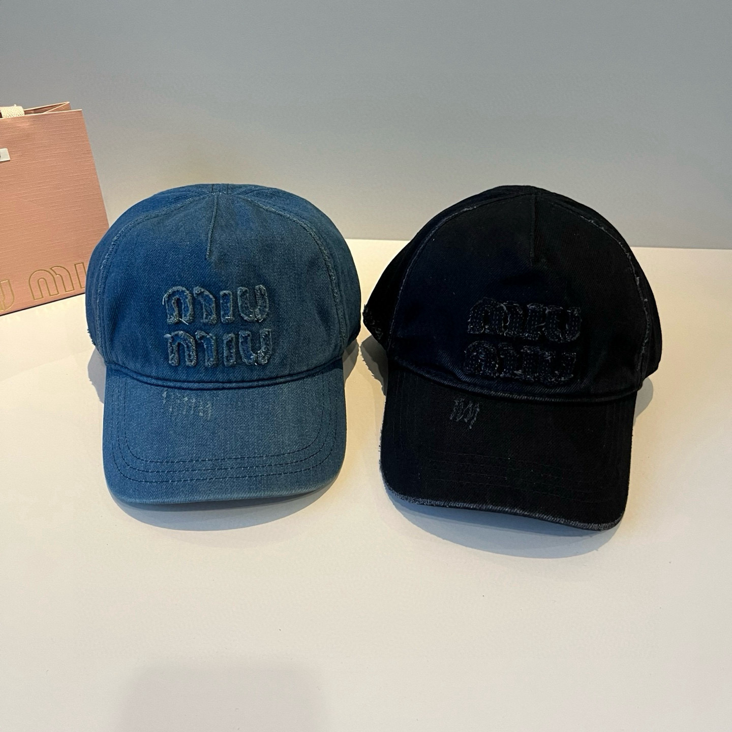  谬谬miumiu 原单春夏新款棒球帽，正品开模订制，原版做工细致质量超赞！