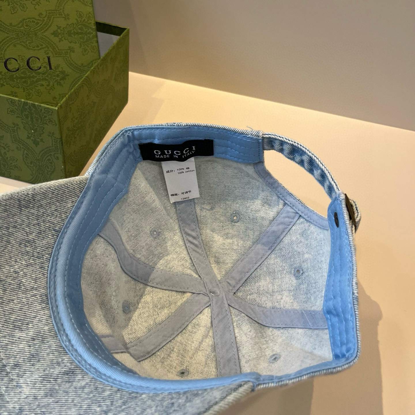  古奇棒球帽♥️GUCCI🧢官网新品，棒球帽，原单品质火爆来袭 🔥🎩 工艺非常精美 高档大气上档次！低调