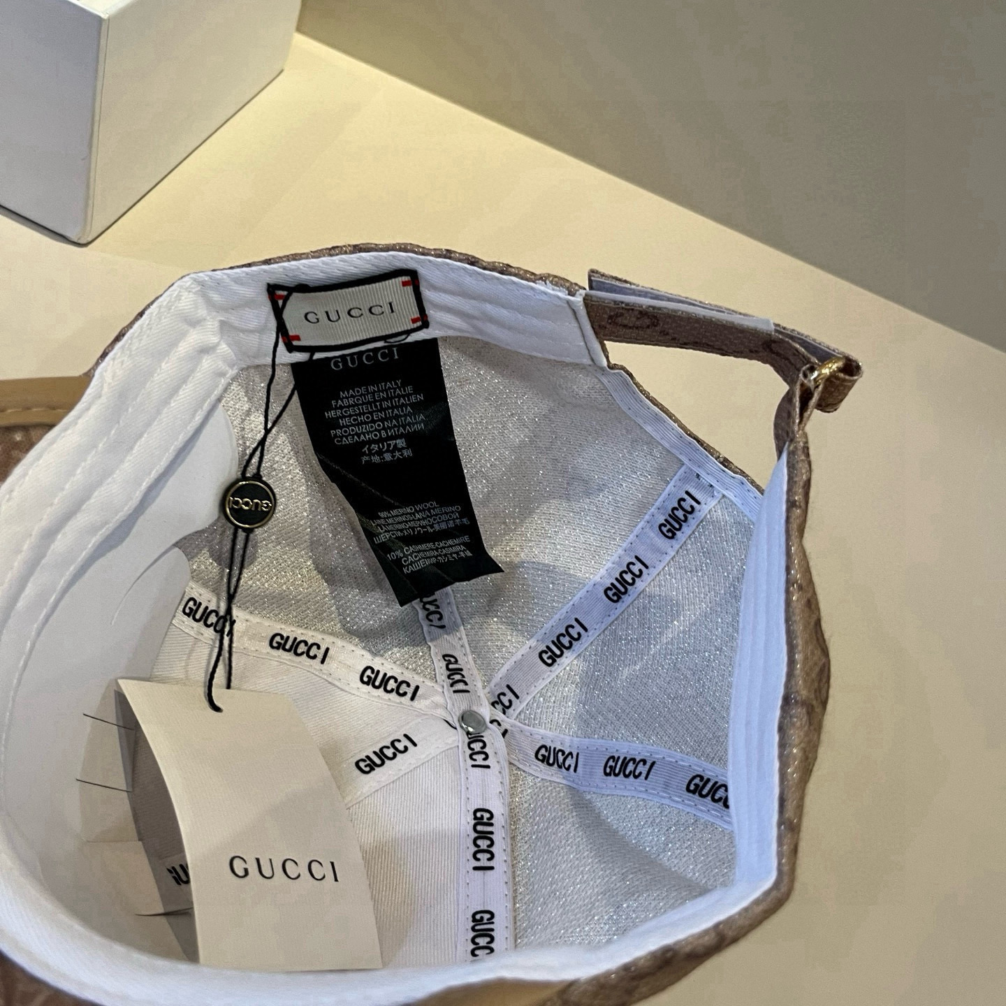  古奇棒球帽♥️GUCCI🧢官网新品，棒球帽，原单品质火爆来袭 🔥🎩 工艺非常精美 高档大气上档次！低调