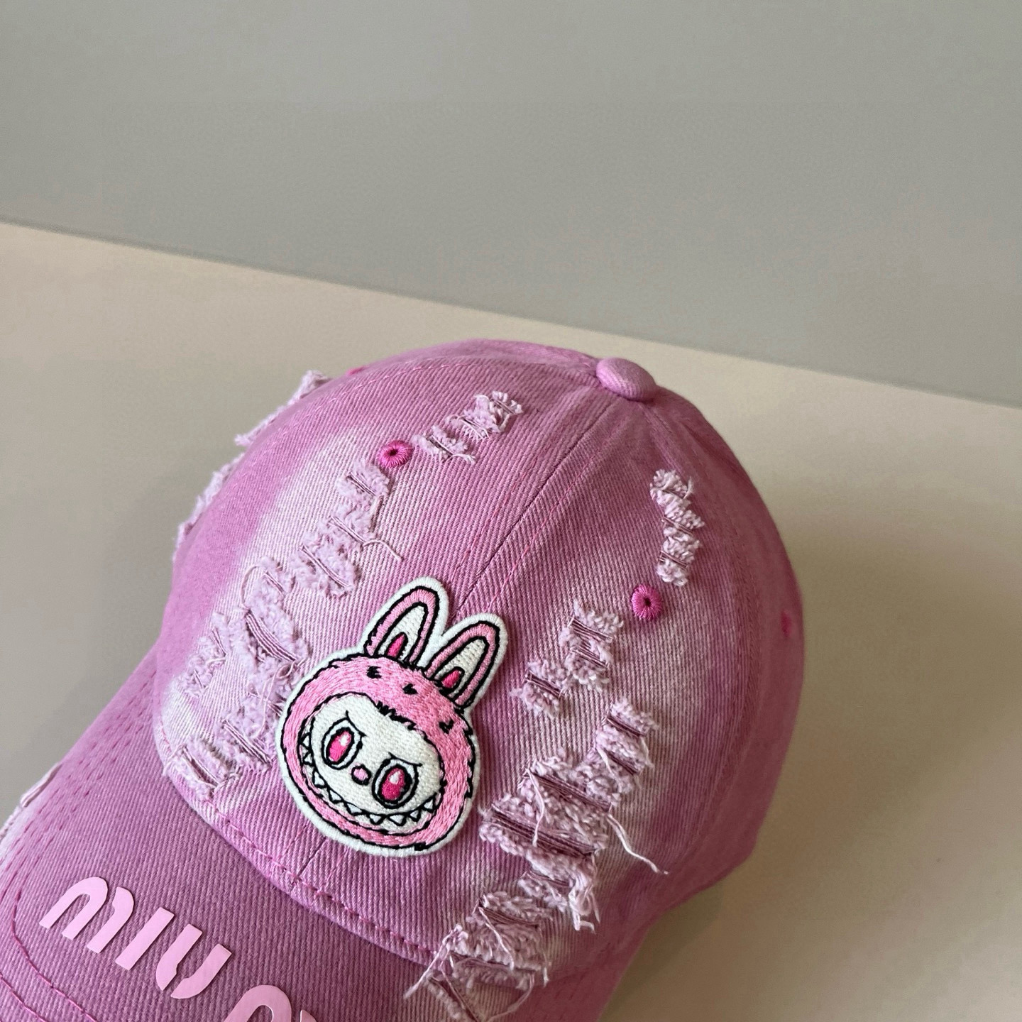 谬谬miumiu 原单春夏新款棒球帽，正品开模订制，原版做工细致质量超赞！