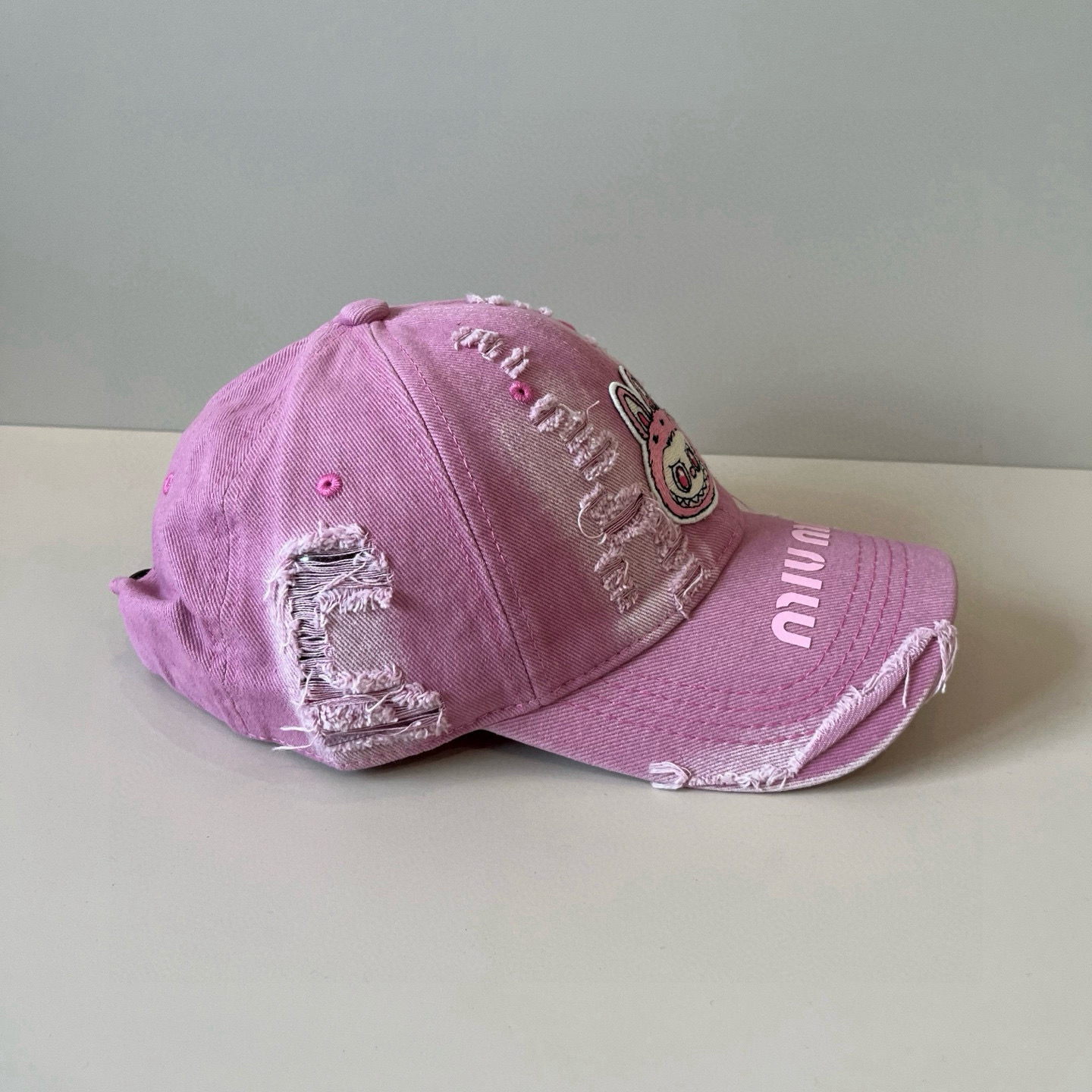 谬谬miumiu 原单春夏新款棒球帽，正品开模订制，原版做工细致质量超赞！