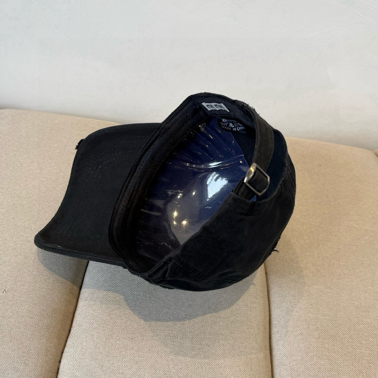 谬谬miumiu 原单春夏新款棒球帽，正品开模订制，原版做工细致质量超赞！