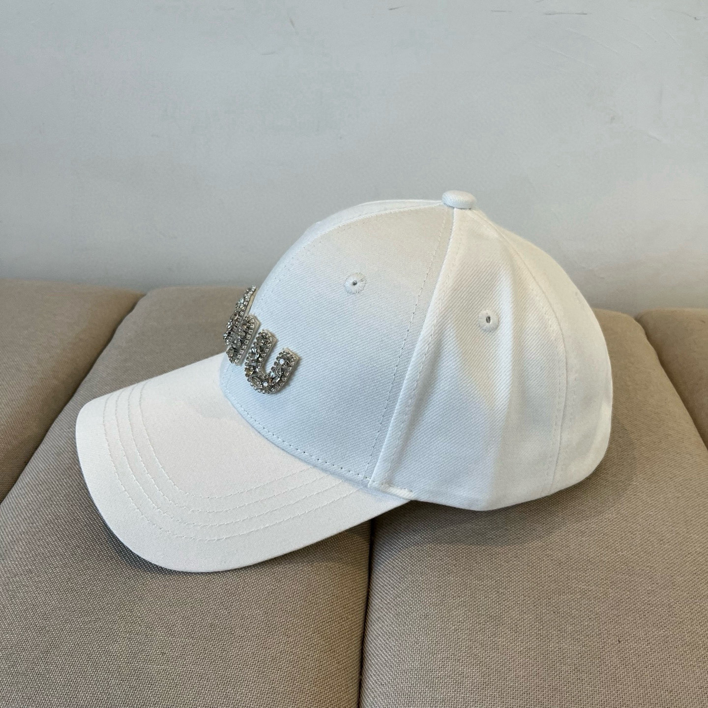 谬谬miumiu 原单春夏新款棒球帽，正品开模订制，原版做工细致质量超赞！