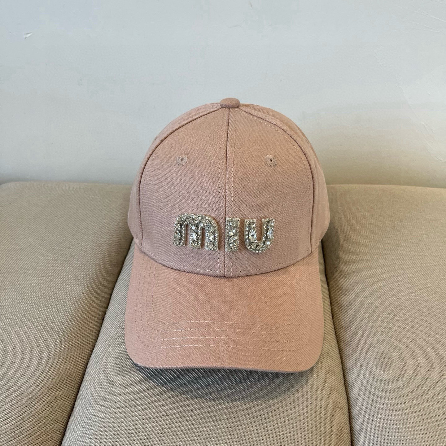 谬谬miumiu 原单春夏新款棒球帽，正品开模订制，原版做工细致质量超赞！
