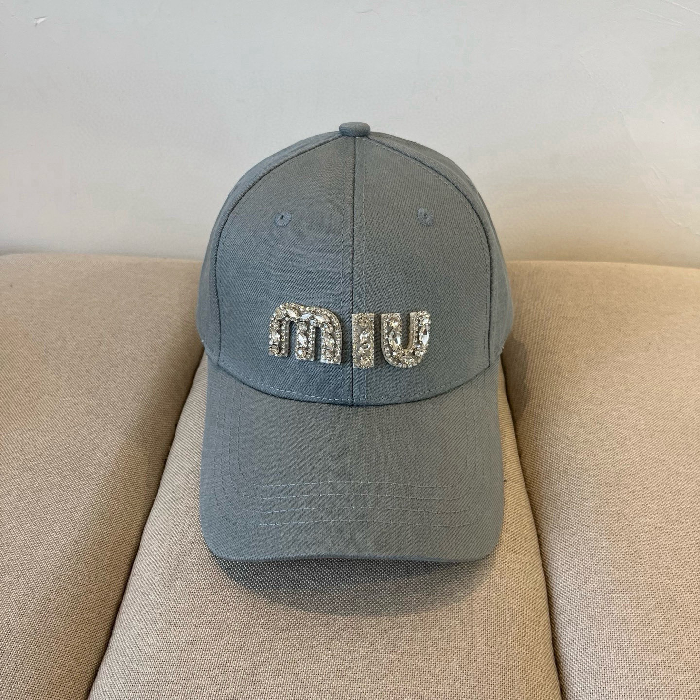 谬谬miumiu 原单春夏新款棒球帽，正品开模订制，原版做工细致质量超赞！