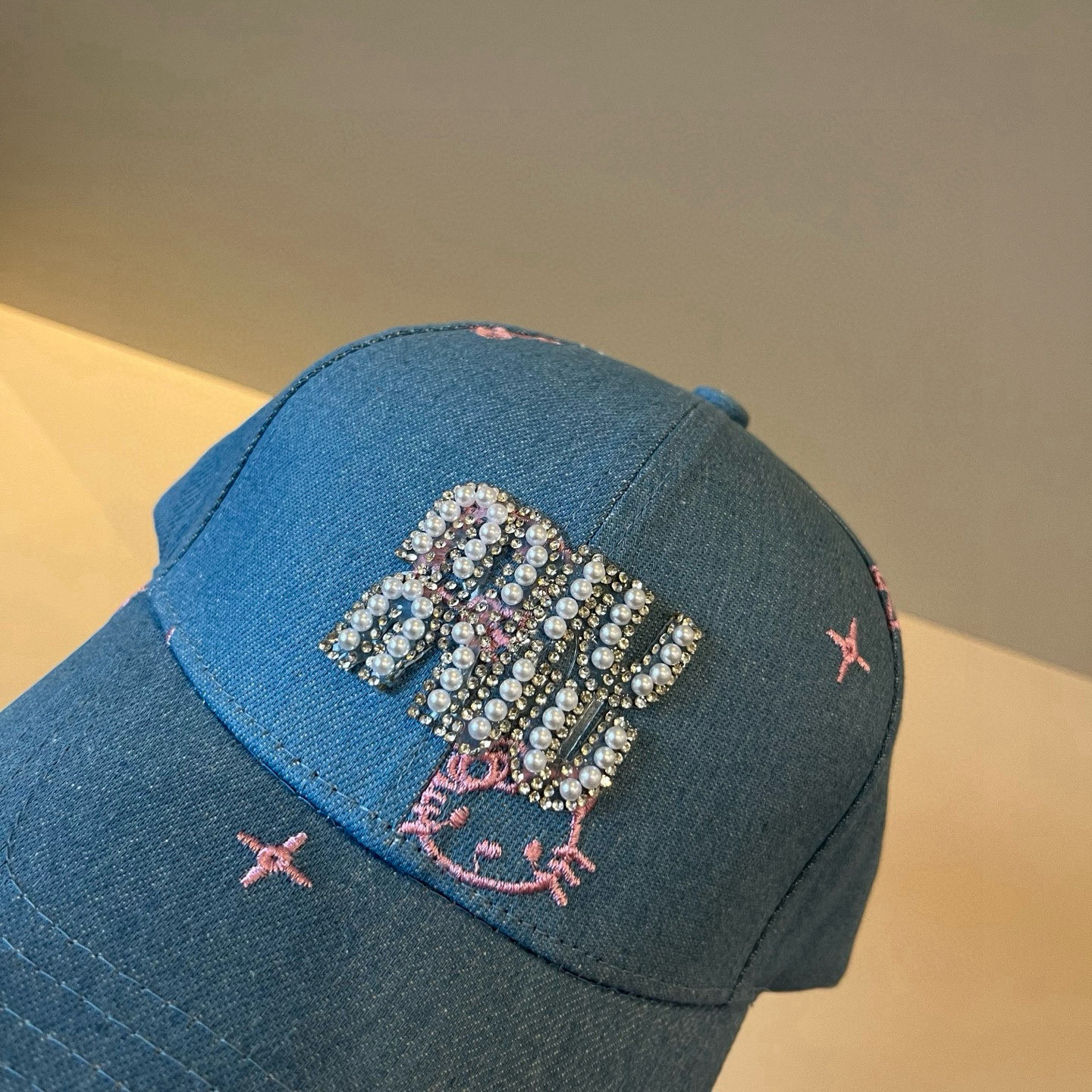 谬谬miumiu 原单春夏新款棒球帽，正品开模订制，原版做工细致质量超赞！