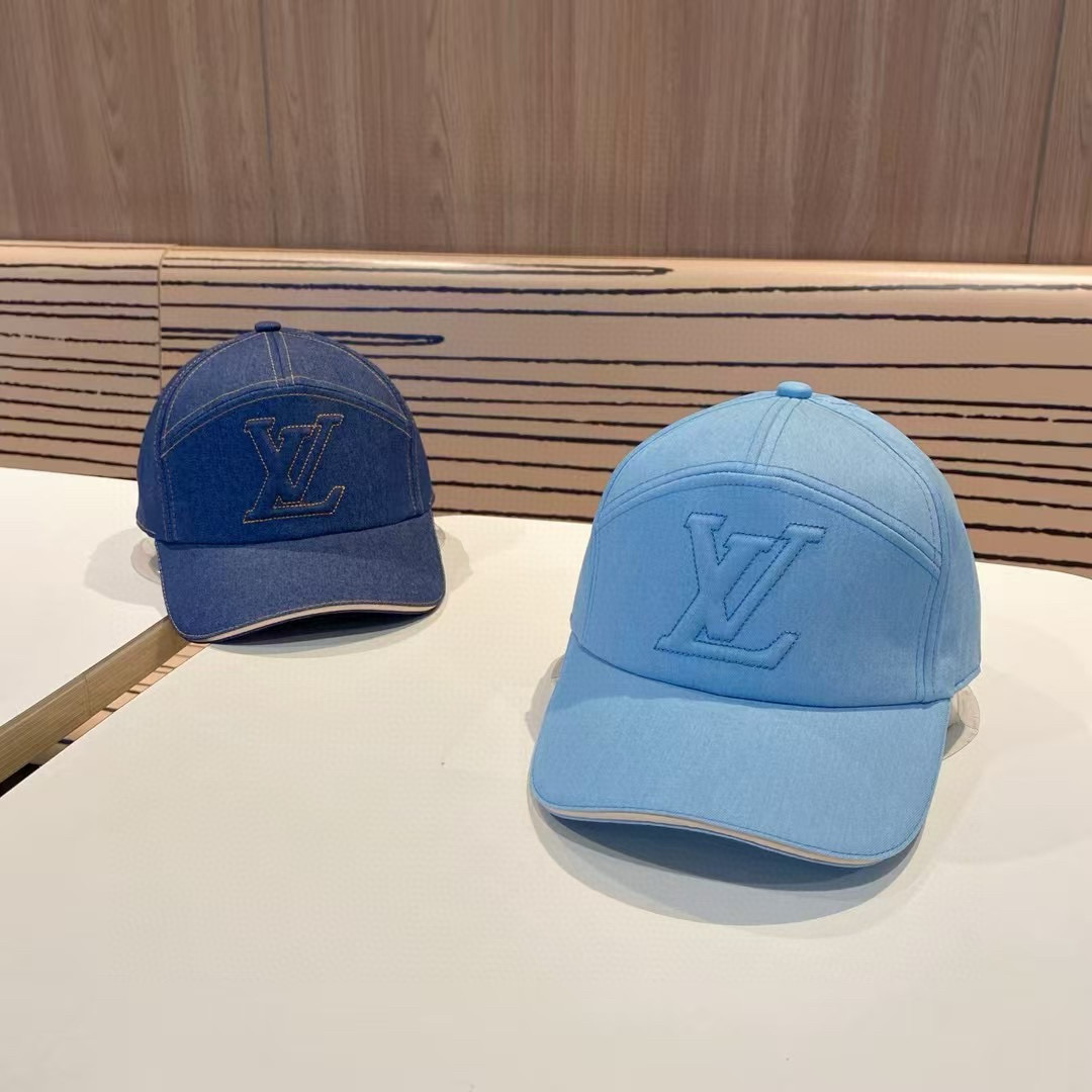 🧢路易威登棒球帽 LouisVuitton😍新款LV棒球帽，重工打造♥️高端大气，百搭款🤗男女通用！跑量