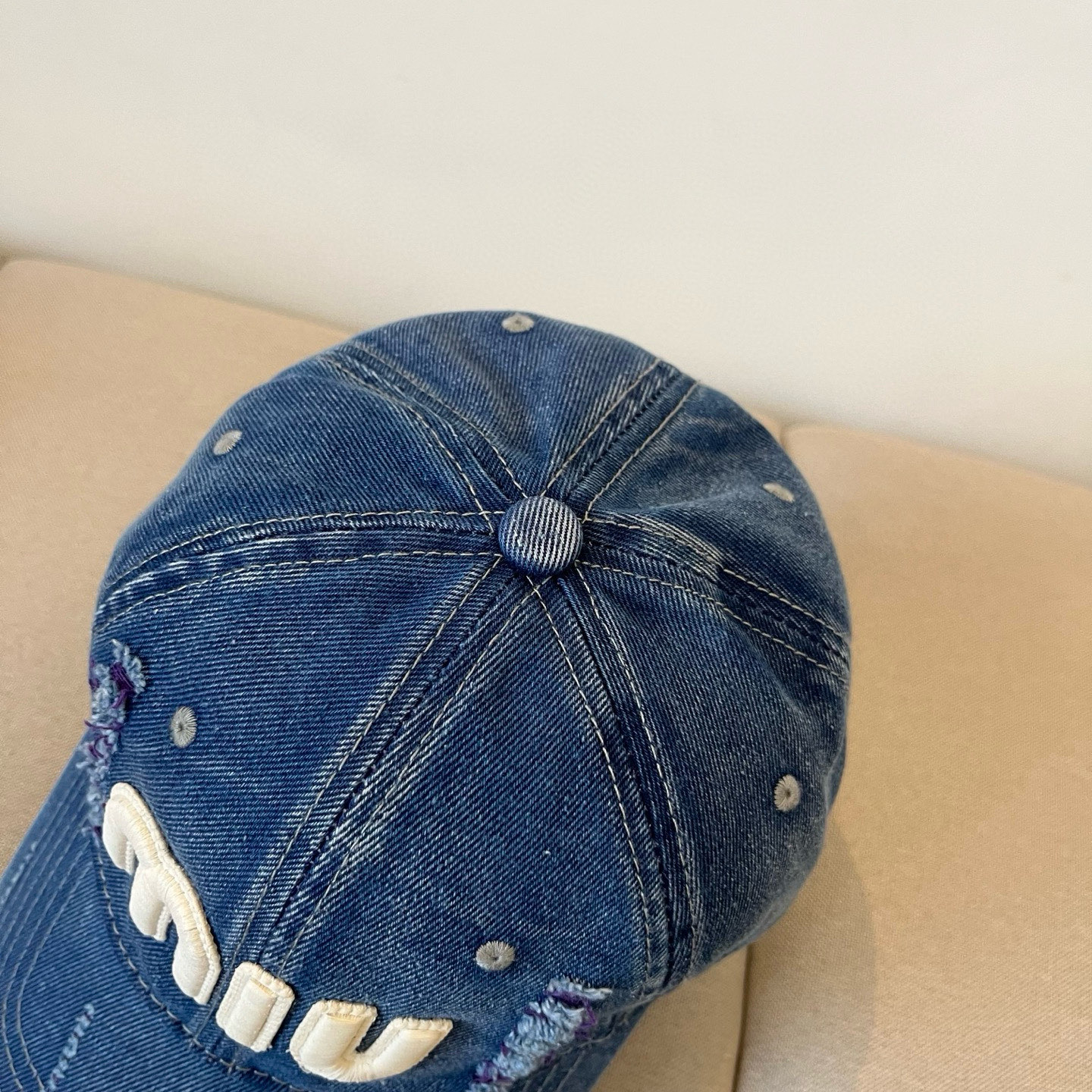 谬谬miumiu 原单春夏新款棒球帽，正品开模订制，原版做工细致质量超赞！