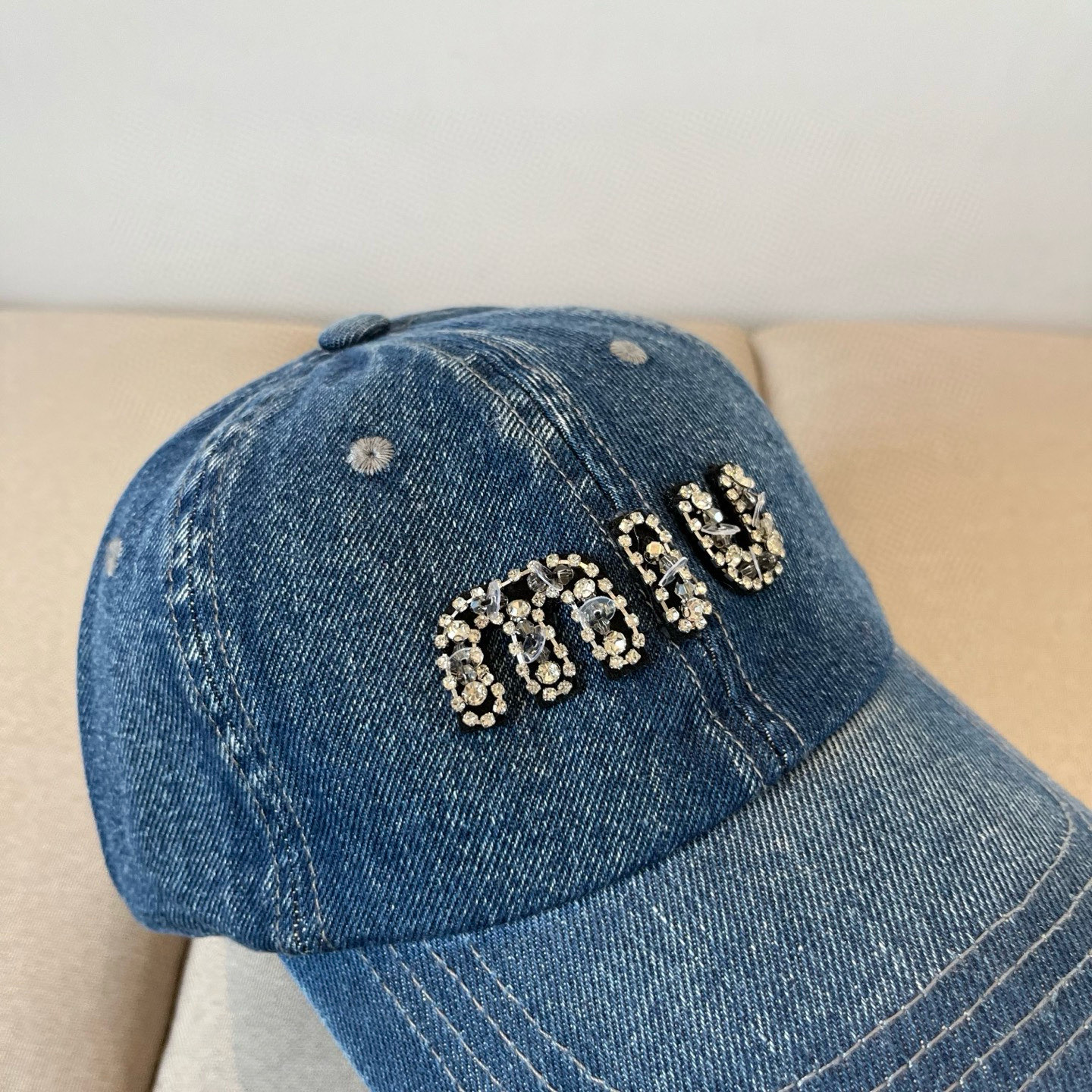  谬谬miumiu 原单春夏新款棒球帽，正品开模订制，原版做工细致质量超赞！