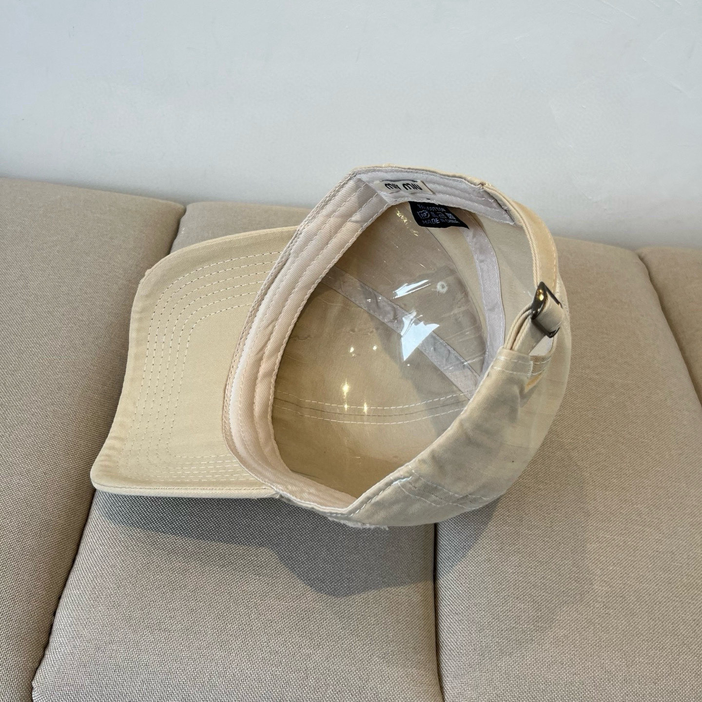  谬谬miumiu 原单春夏新款棒球帽，正品开模订制，原版做工细致质量超赞！