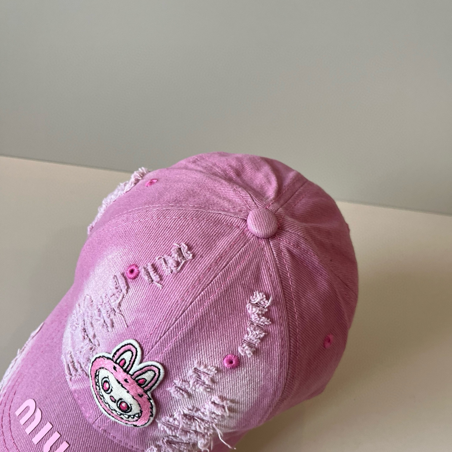  谬谬miumiu 原单春夏新款棒球帽，正品开模订制，原版做工细致质量超赞！