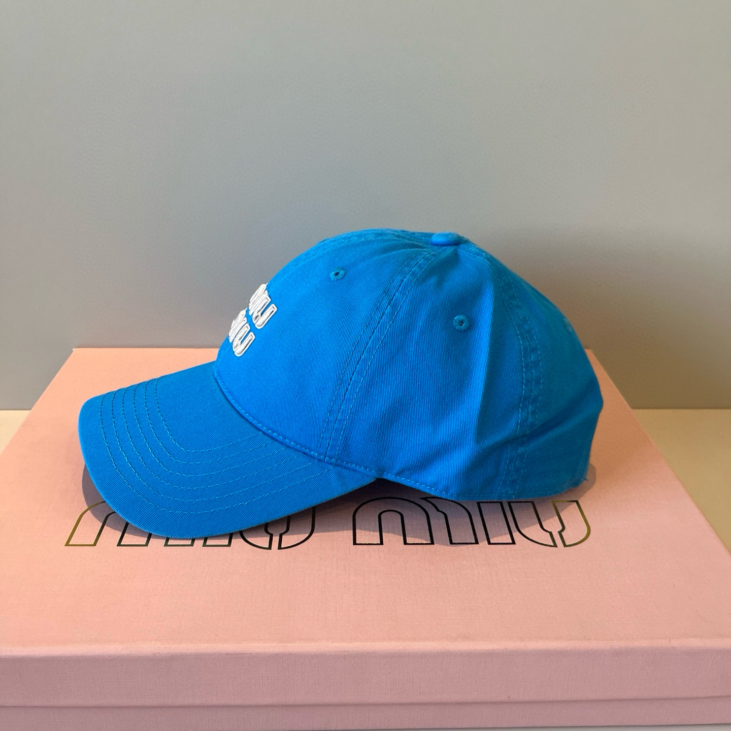  谬谬miumiu 原单春夏新款棒球帽，正品开模订制，原版做工细致质量超赞！