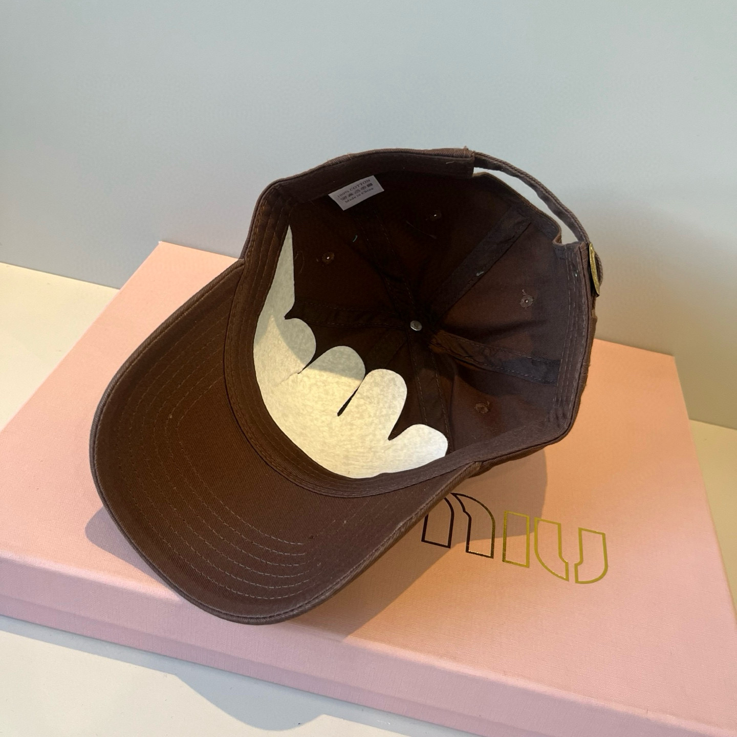  谬谬miumiu 原单春夏新款棒球帽，正品开模订制，原版做工细致质量超赞！