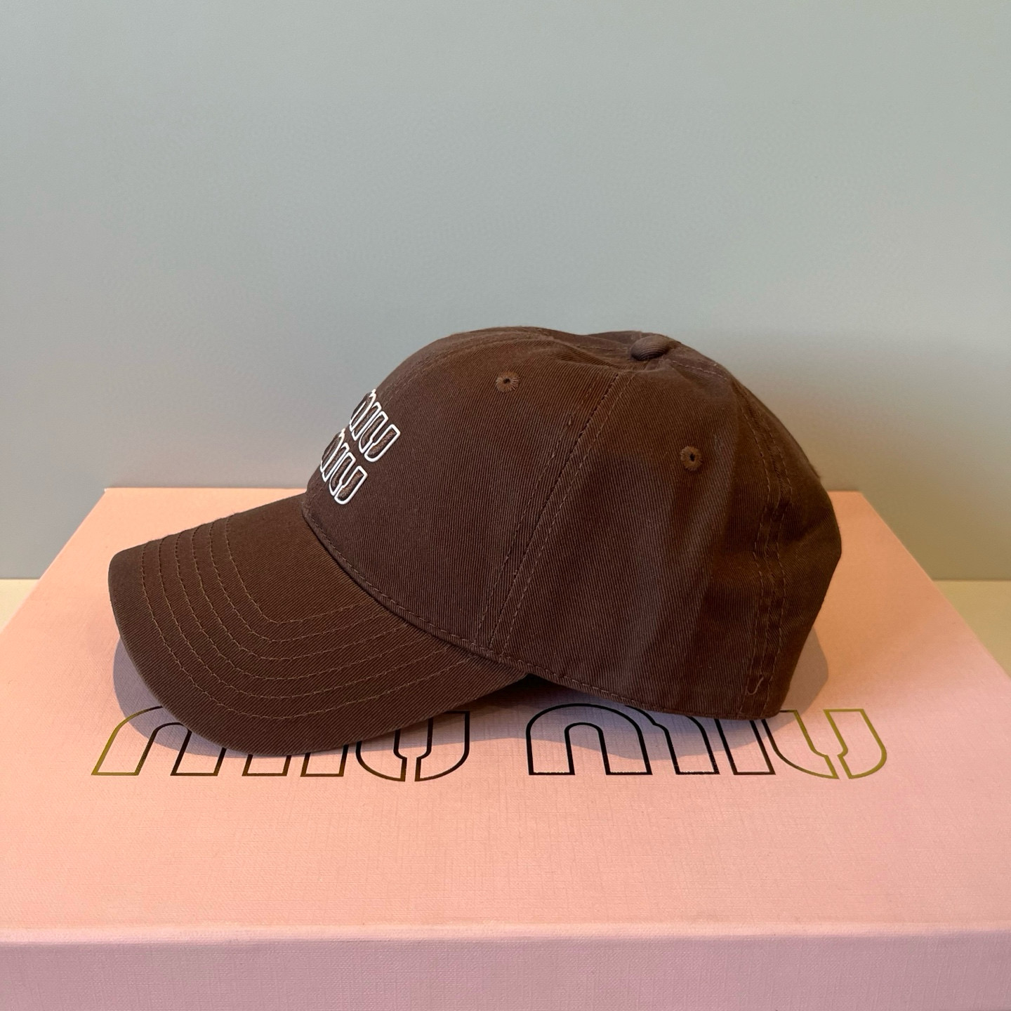  谬谬miumiu 原单春夏新款棒球帽，正品开模订制，原版做工细致质量超赞！