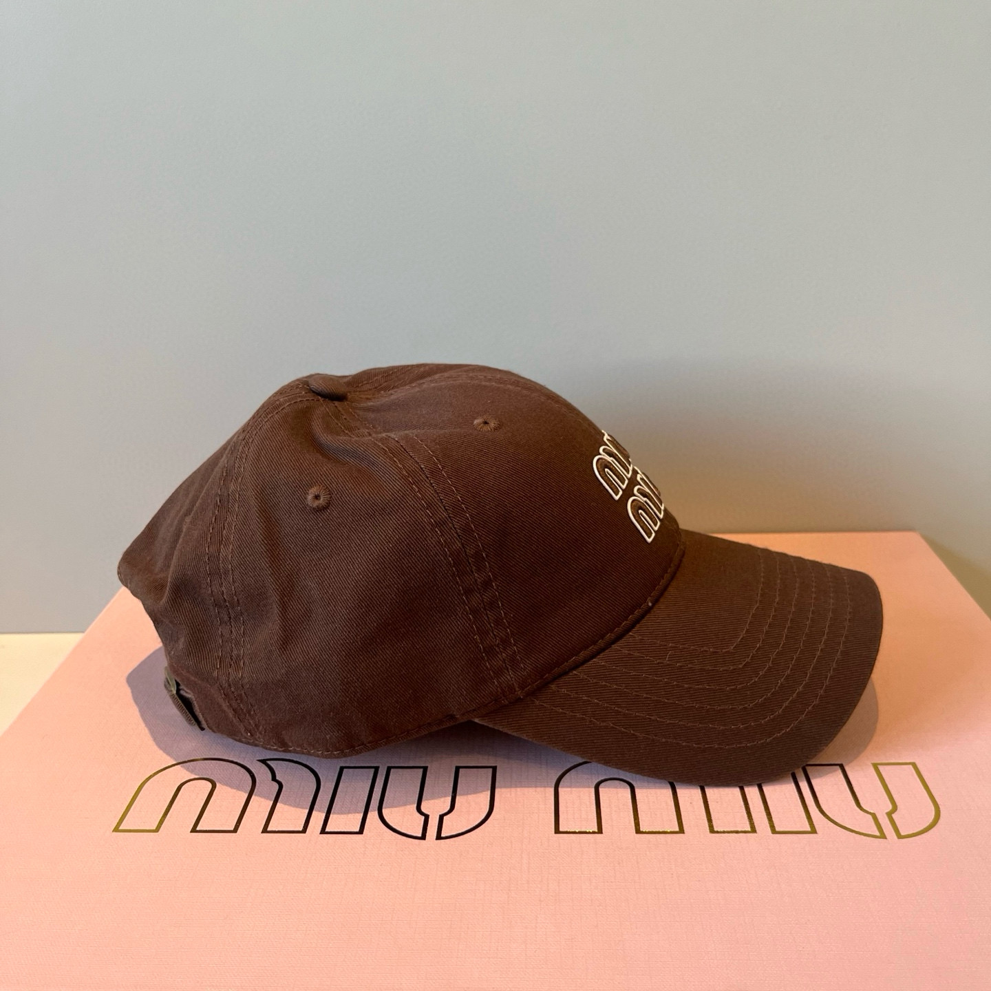  谬谬miumiu 原单春夏新款棒球帽，正品开模订制，原版做工细致质量超赞！