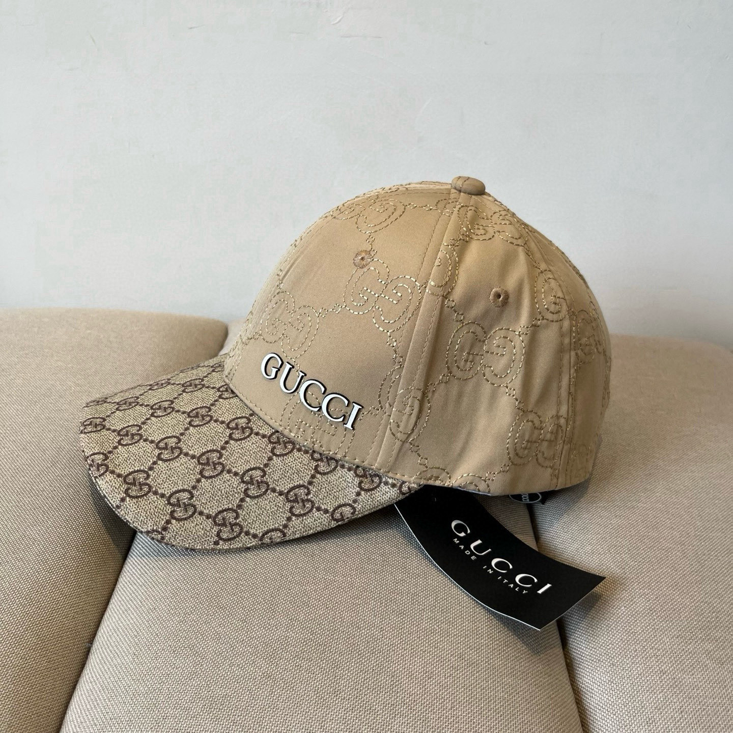  古奇棒球帽♥️GUCCI🧢官网新品，棒球帽，原单品质火爆来袭 🔥🎩 工艺非常精美 高档大气上档次！低调