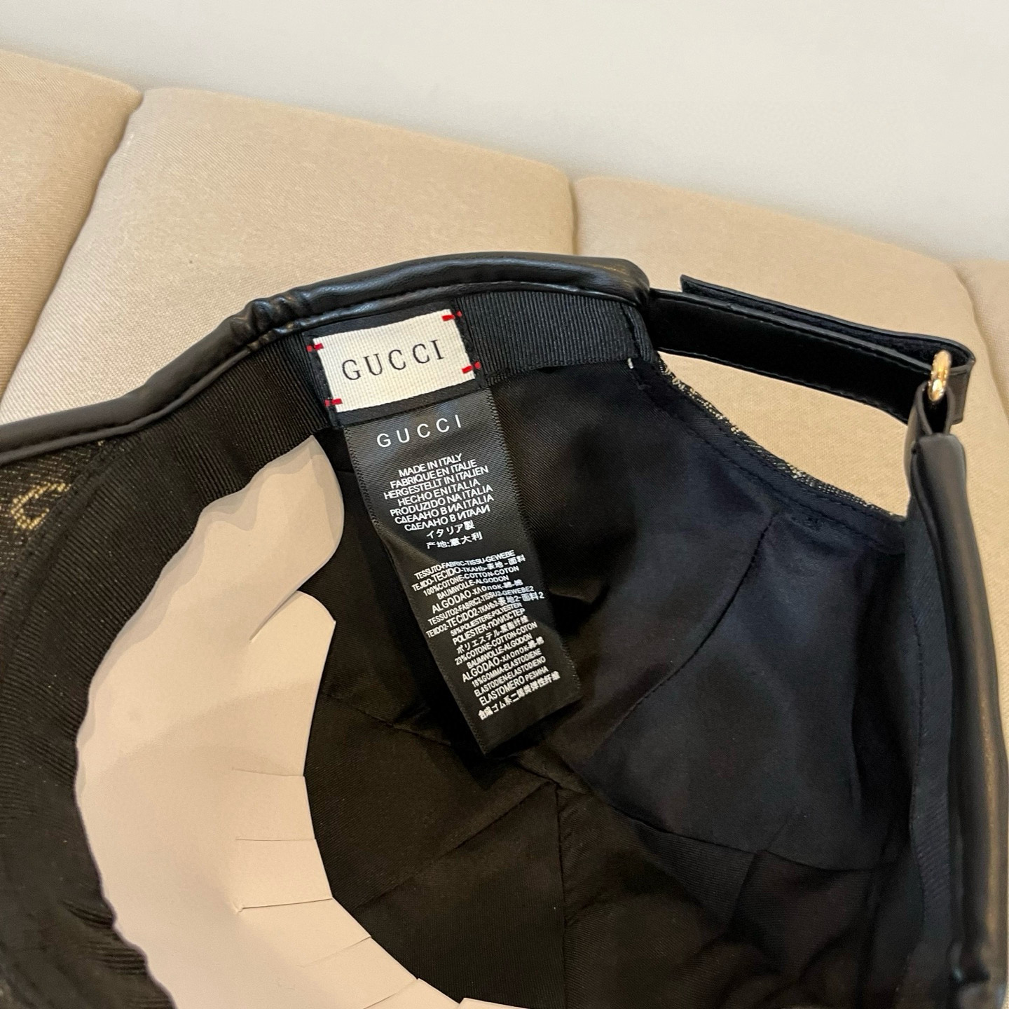  古奇棒球帽♥️GUCCI🧢官网新品，棒球帽，原单品质火爆来袭 🔥🎩 工艺非常精美 高档大气上档次！低调