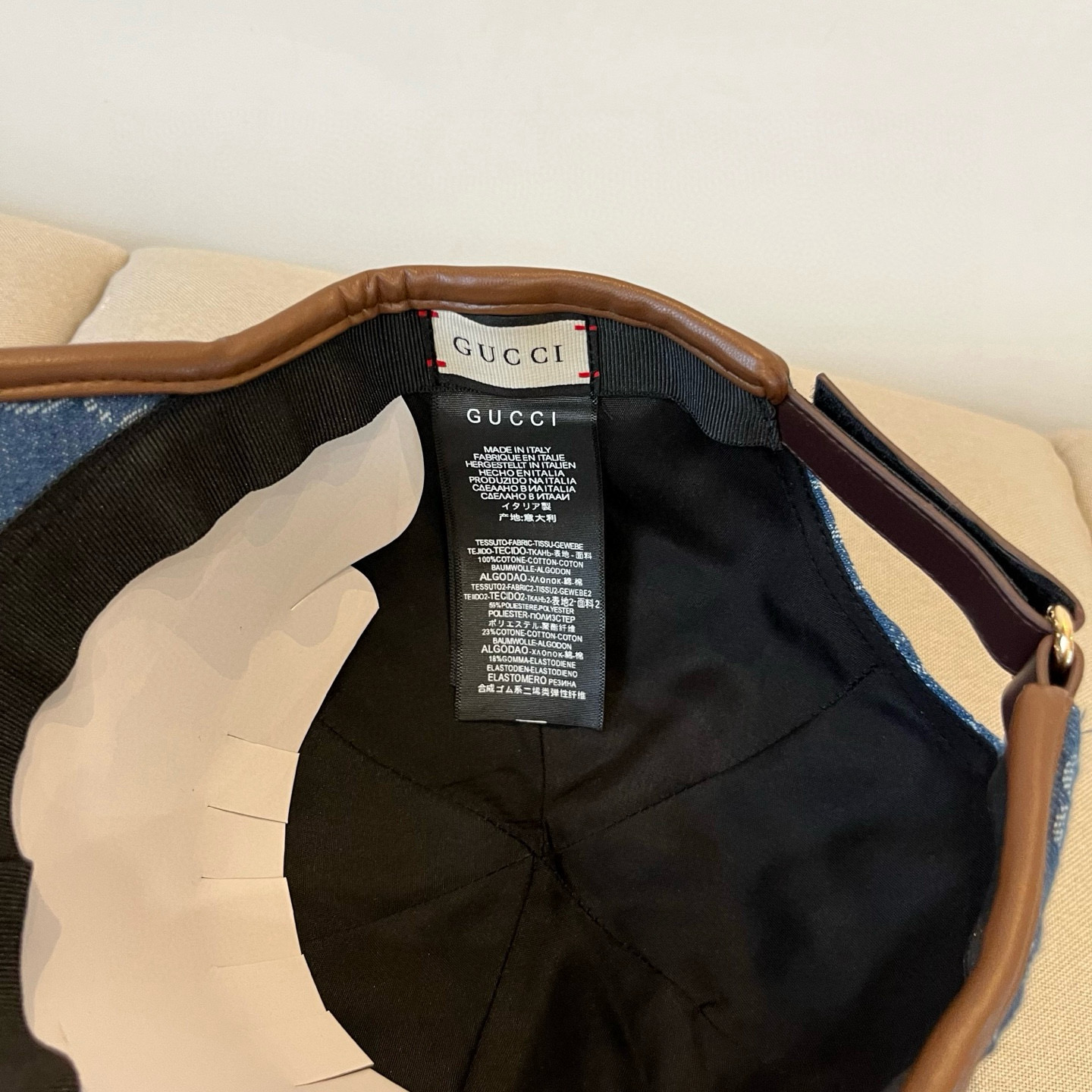  古奇棒球帽♥️GUCCI🧢官网新品，棒球帽，原单品质火爆来袭 🔥🎩 工艺非常精美 高档大气上档次！低调