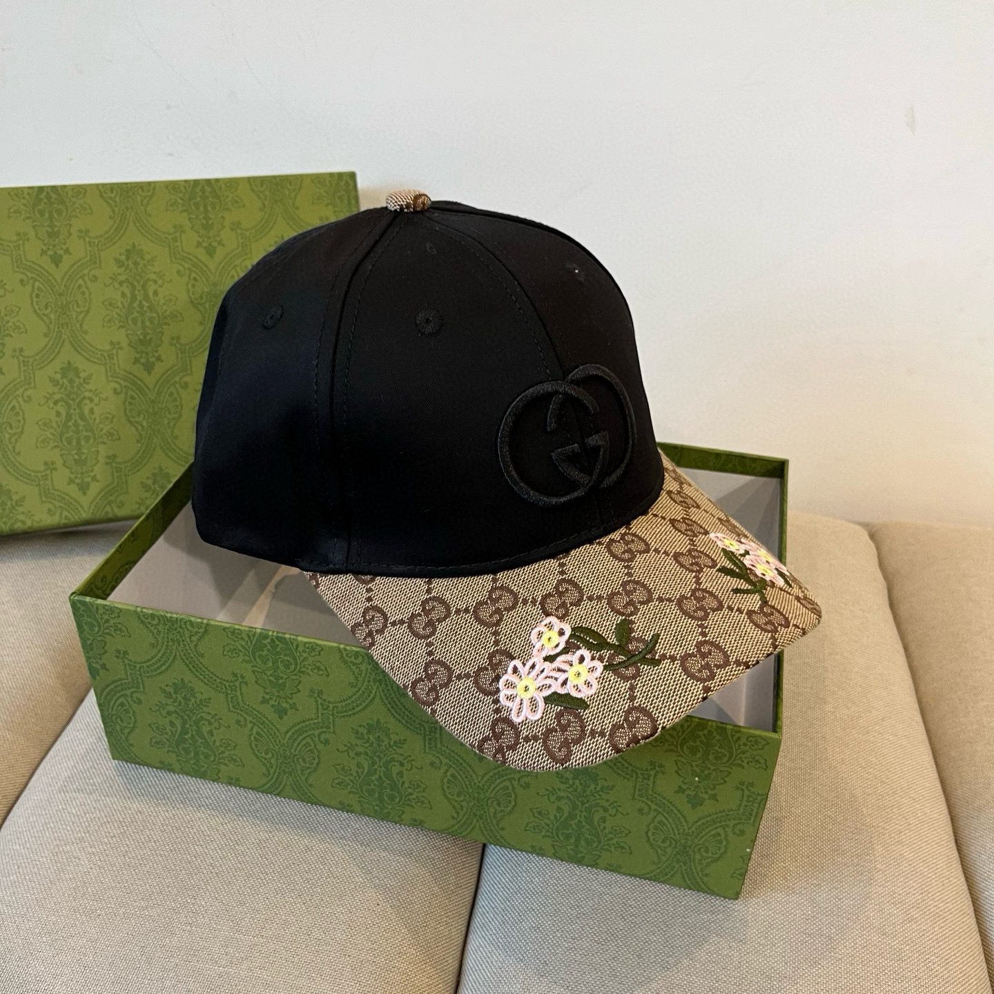  古奇棒球帽♥️GUCCI🧢官网新品，棒球帽，原单品质火爆来袭 🔥🎩 工艺非常精美 高档大气上档次！低调