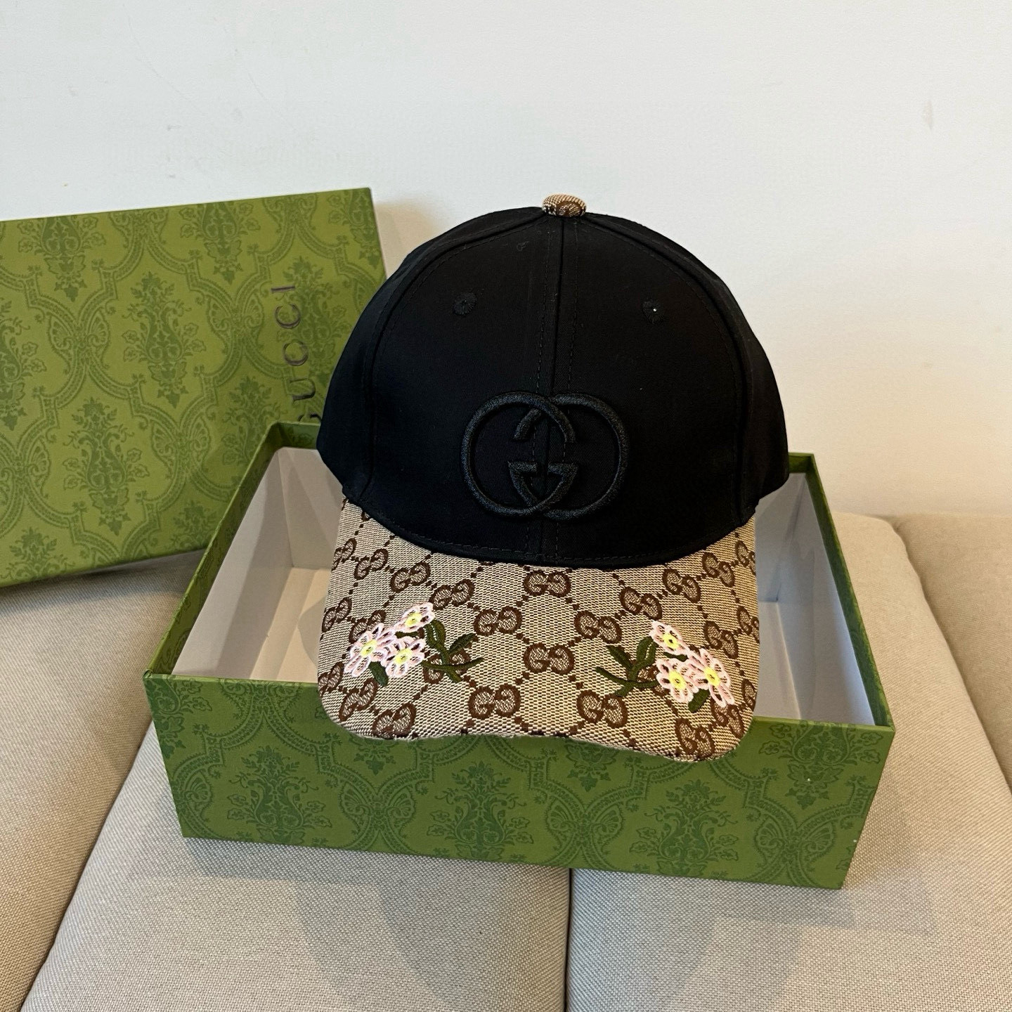  古奇棒球帽♥️GUCCI🧢官网新品，棒球帽，原单品质火爆来袭 🔥🎩 工艺非常精美 高档大气上档次！低调