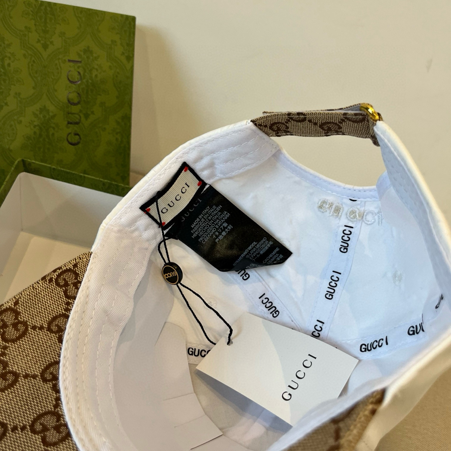  古奇棒球帽♥️GUCCI🧢官网新品，棒球帽，原单品质火爆来袭 🔥🎩 工艺非常精美 高档大气上档次！低调