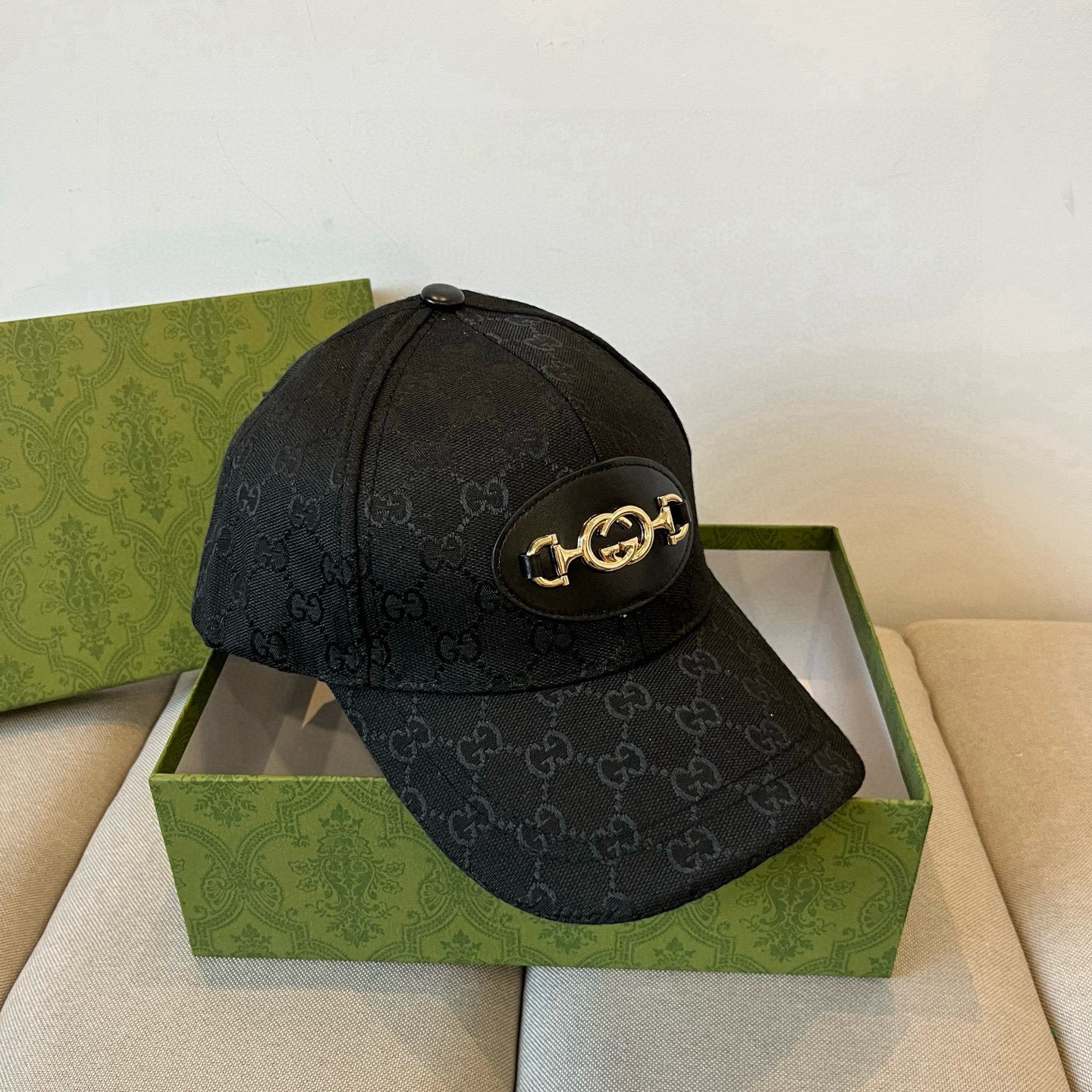  古奇棒球帽♥️GUCCI🧢官网新品，棒球帽，原单品质火爆来袭 🔥🎩 工艺非常精美 高档大气上档次！低调