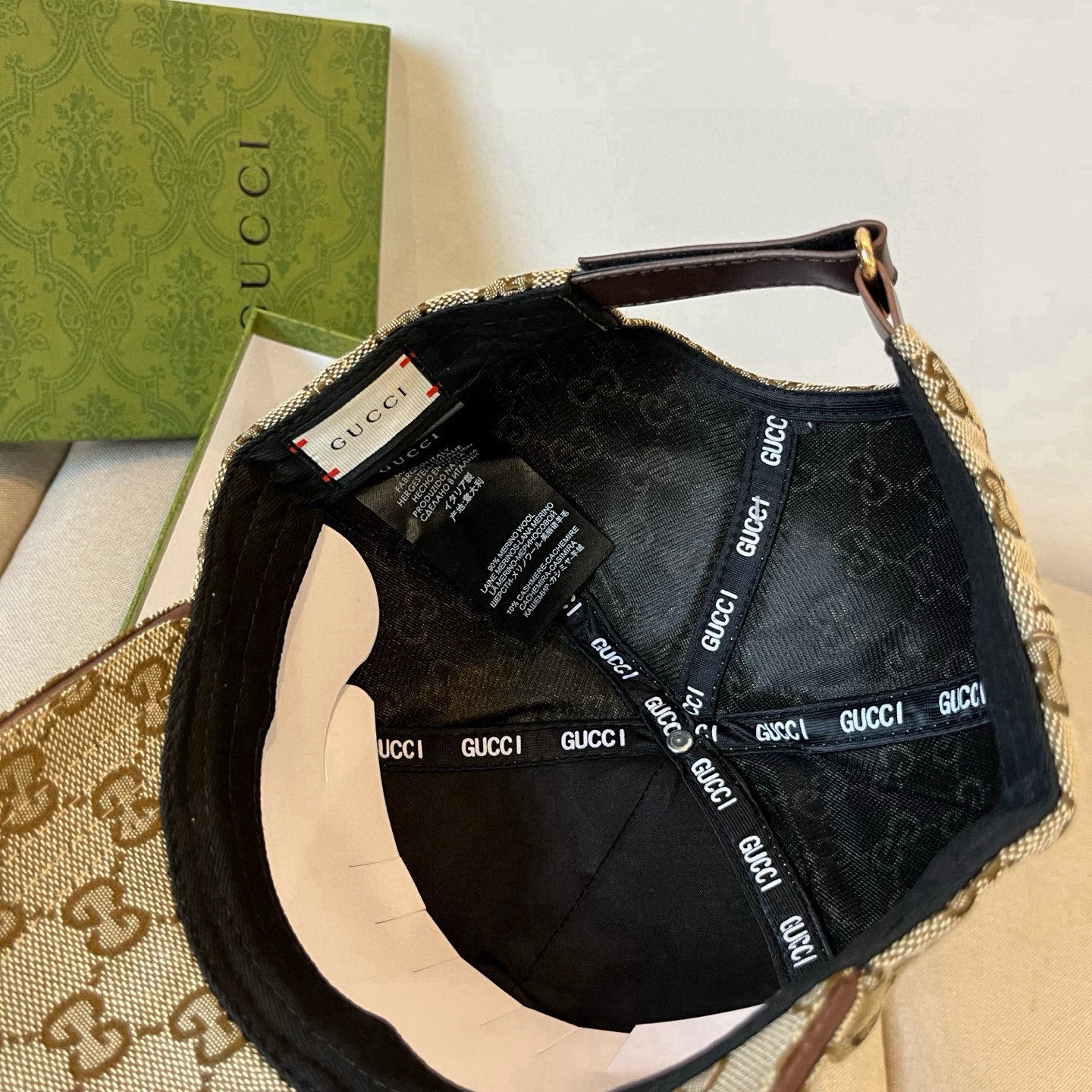  古奇棒球帽♥️GUCCI🧢官网新品，棒球帽，原单品质火爆来袭 🔥🎩 工艺非常精美 高档大气上档次！低调