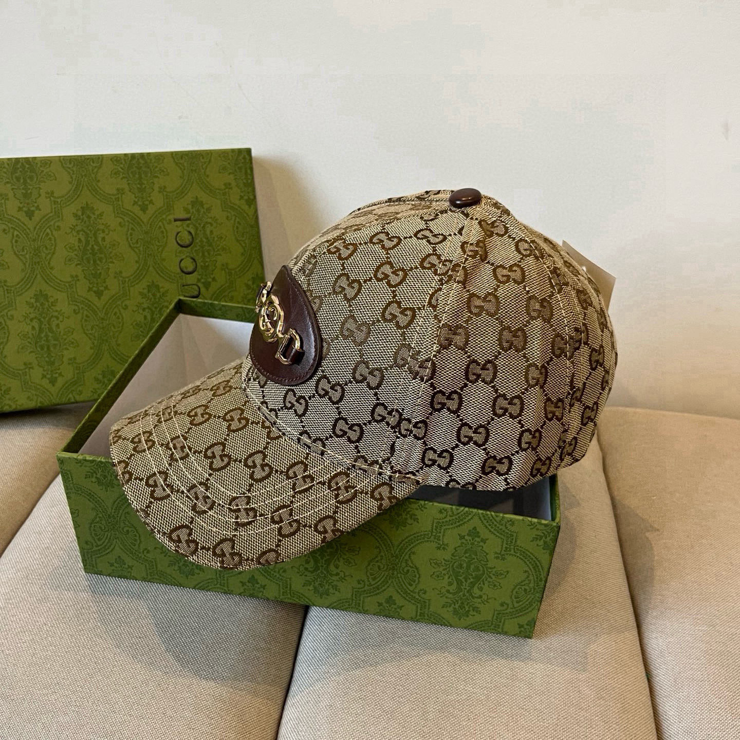  古奇棒球帽♥️GUCCI🧢官网新品，棒球帽，原单品质火爆来袭 🔥🎩 工艺非常精美 高档大气上档次！低调