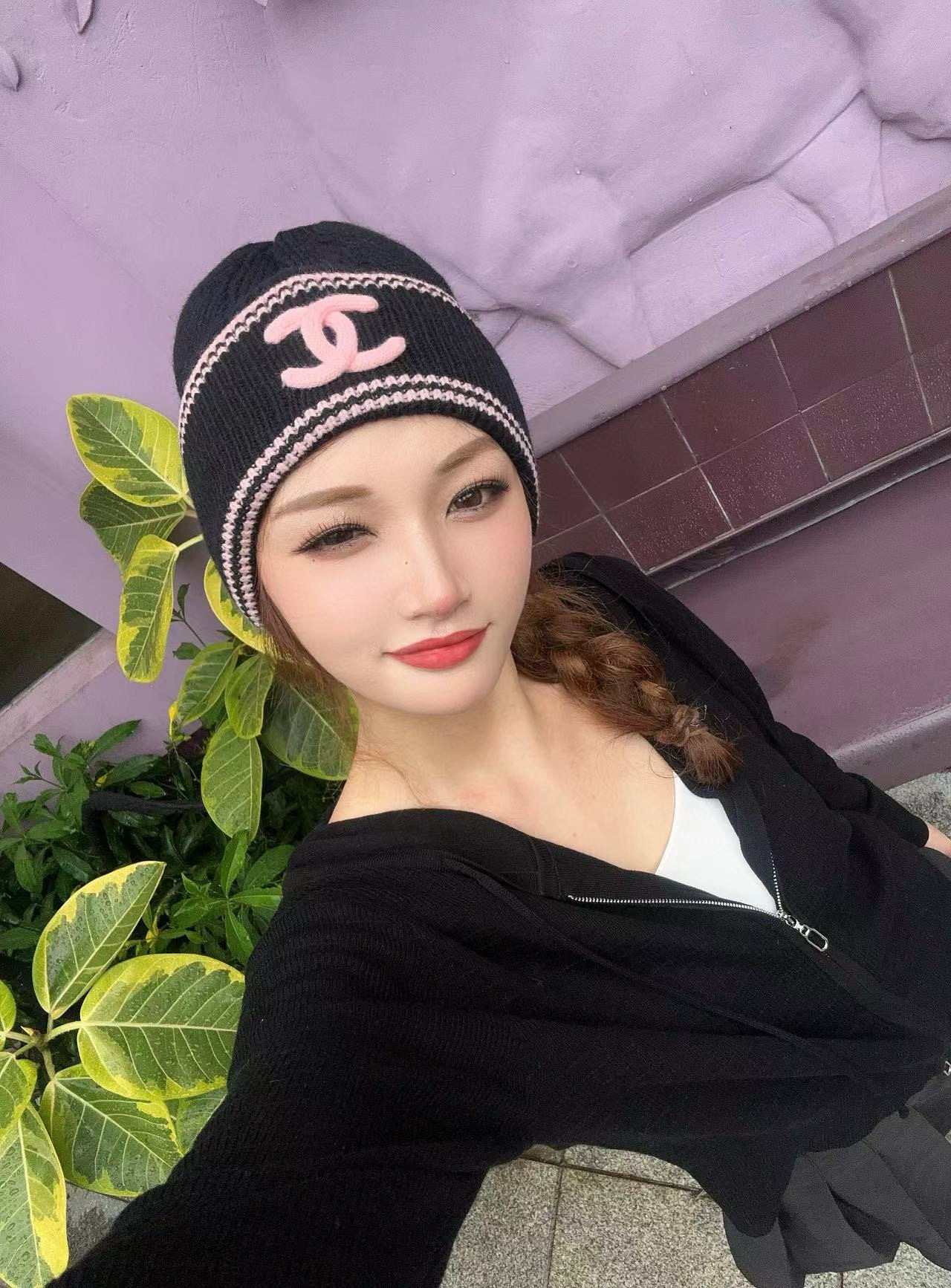  Chanel新款毛线帽