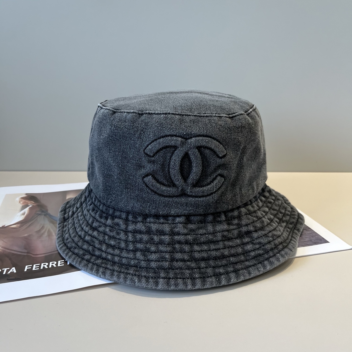  香奈儿CHANEL 新品渔夫帽，小香经典简约，时尚休闲设计 跑量新品