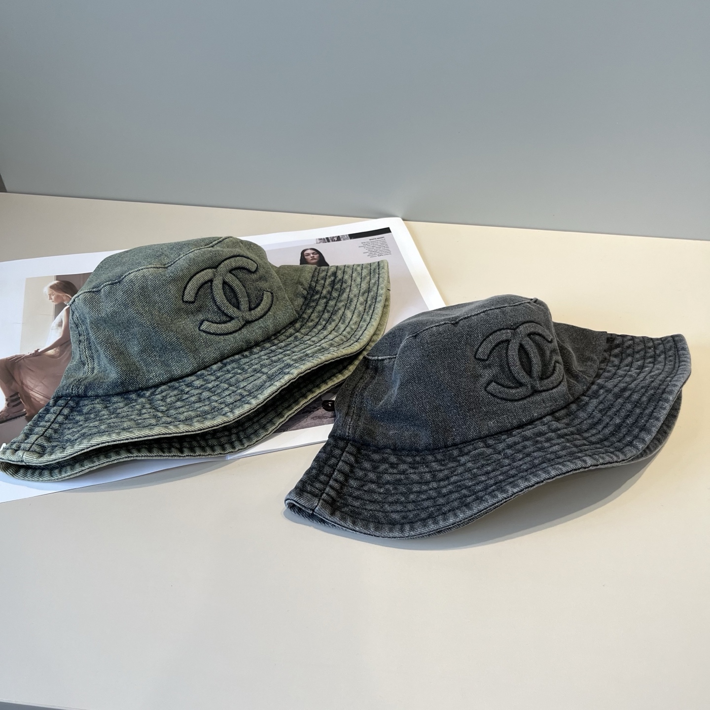  香奈儿CHANEL 新品渔夫帽，小香经典简约，时尚休闲设计 跑量新品