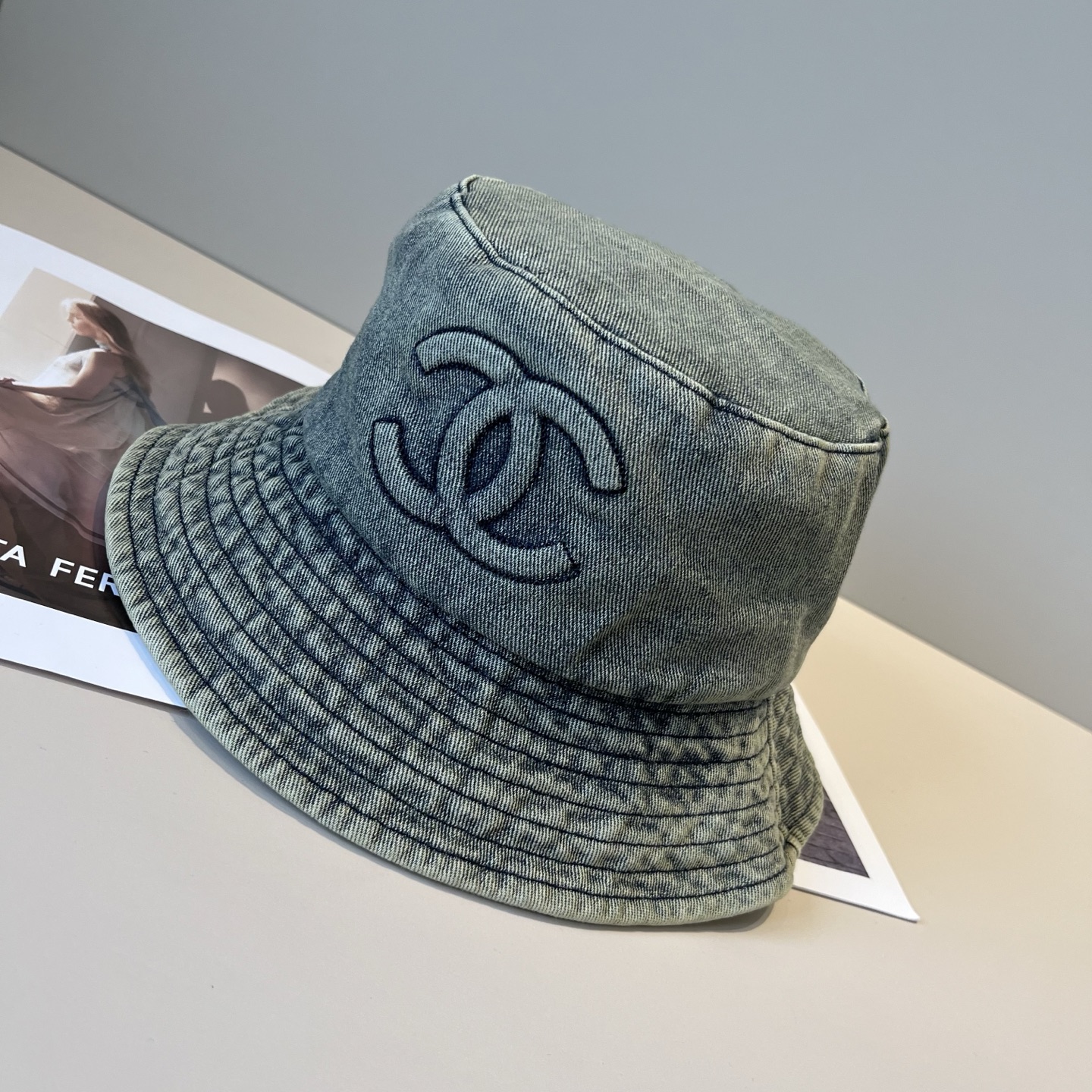  香奈儿CHANEL 新品渔夫帽，小香经典简约，时尚休闲设计 跑量新品