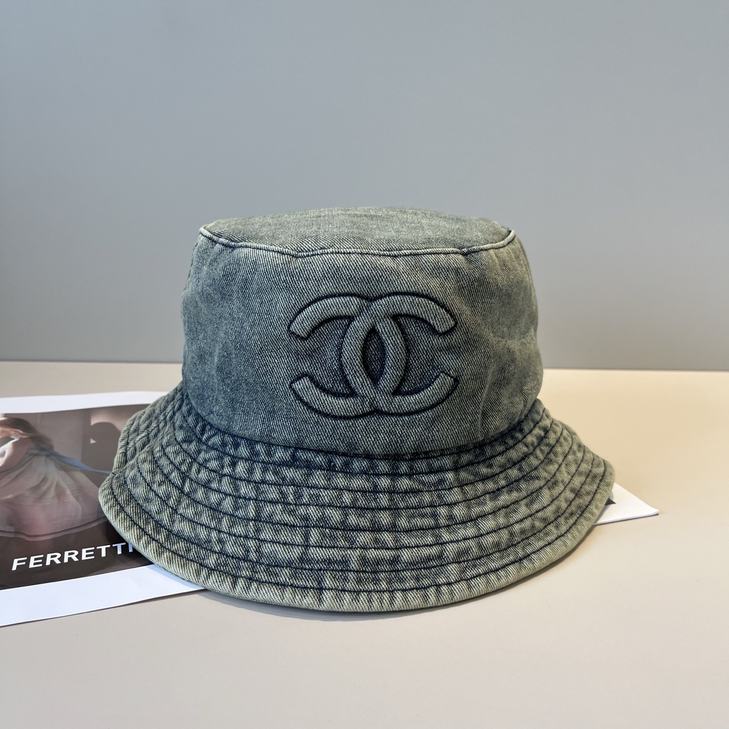  香奈儿CHANEL 新品渔夫帽，小香经典简约，时尚休闲设计 跑量新品