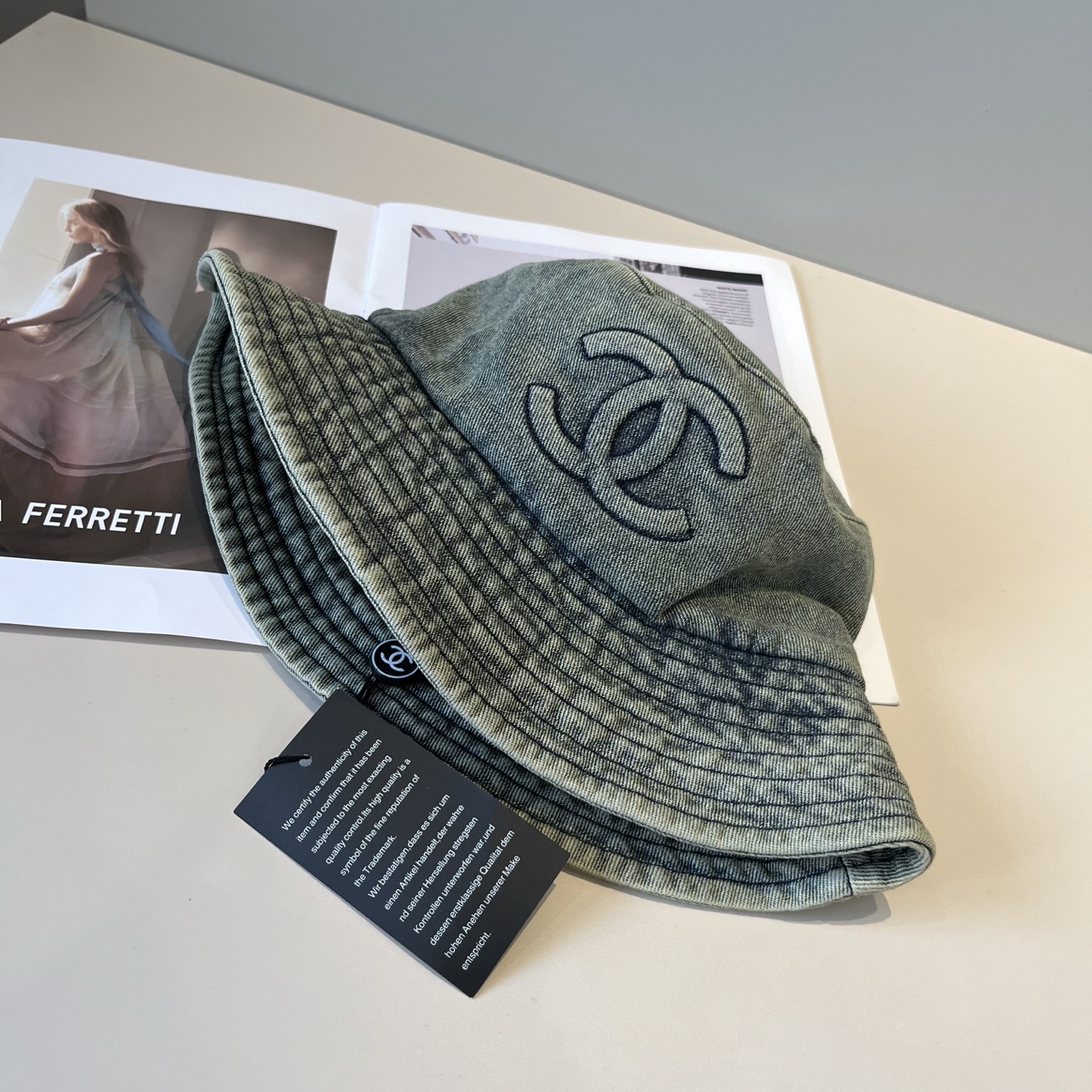  香奈儿CHANEL 新品渔夫帽，小香经典简约，时尚休闲设计 跑量新品