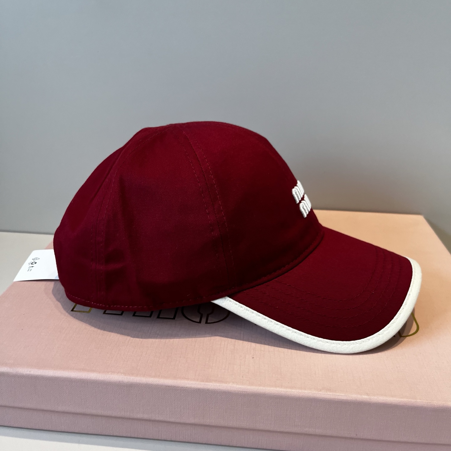  谬谬miumiu 原单春夏新款棒球帽，正品开模订制，原版做工细致质量超赞！