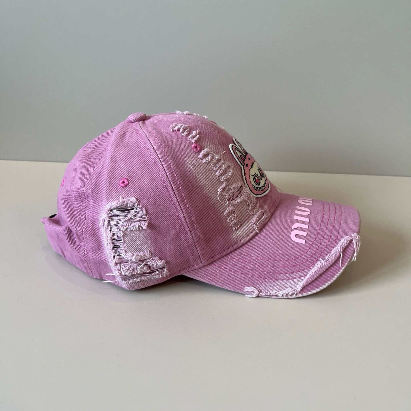  谬谬miumiu 原单春夏新款棒球帽，正品开模订制，原版做工细致质量超赞！