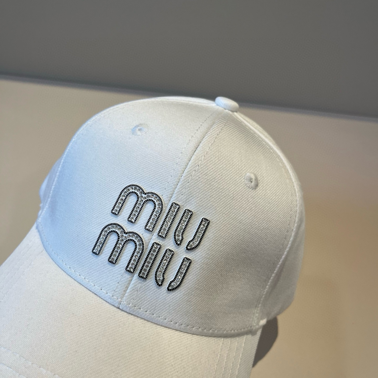  谬谬miumiu 原单春夏新款棒球帽，正品开模订制，原版做工细致质量超赞！