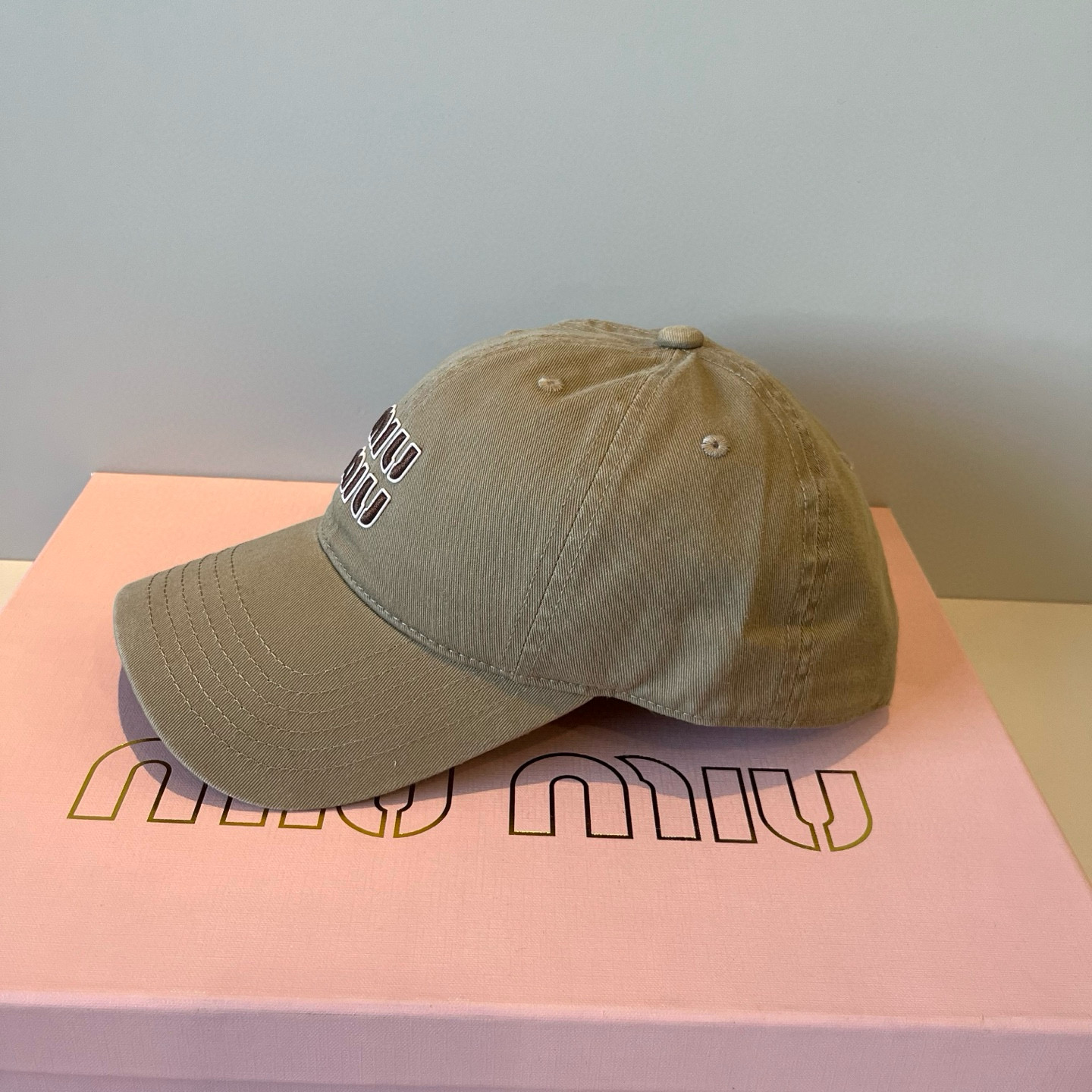  谬谬miumiu 原单春夏新款棒球帽，正品开模订制，原版做工细致质量超赞！