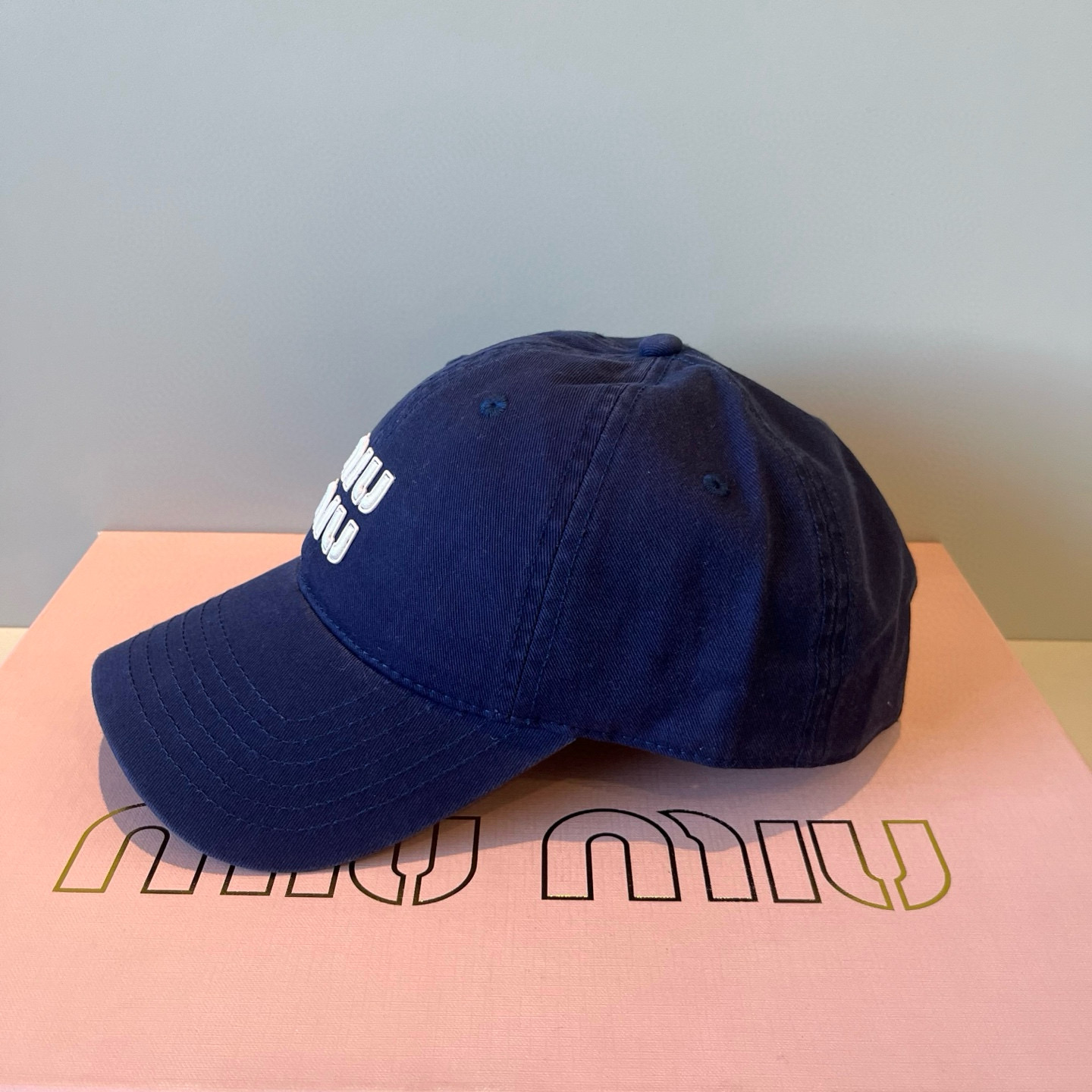  谬谬miumiu 原单春夏新款棒球帽，正品开模订制，原版做工细致质量超赞！
