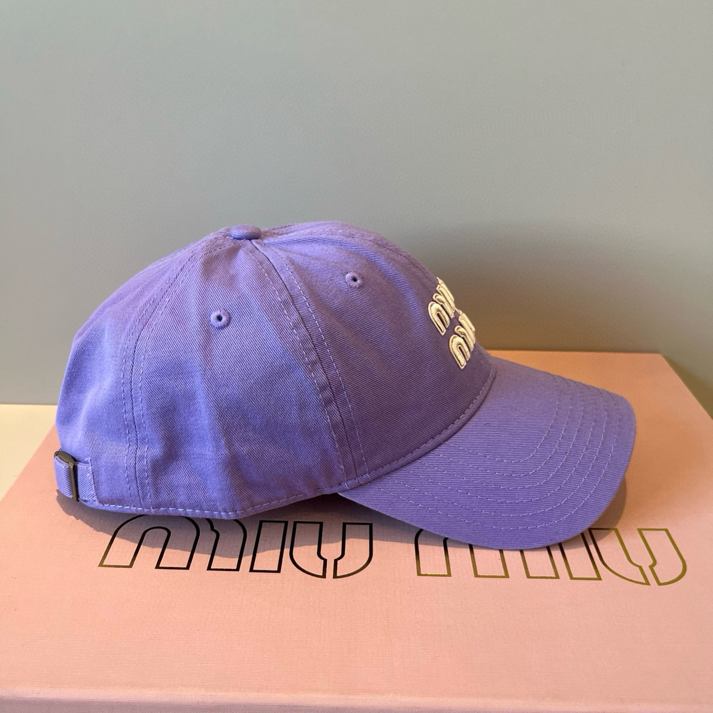  谬谬miumiu 原单春夏新款棒球帽，正品开模订制，原版做工细致质量超赞！