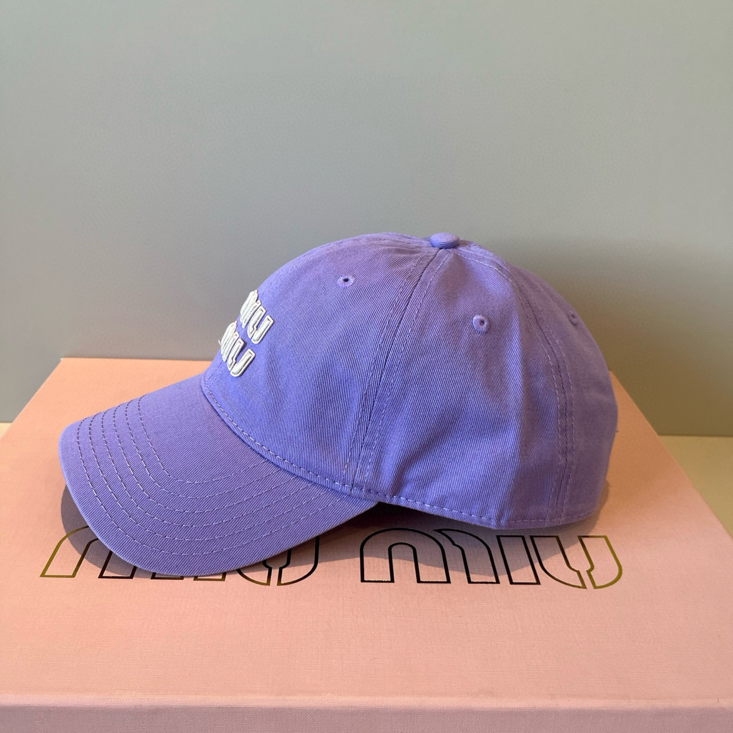  谬谬miumiu 原单春夏新款棒球帽，正品开模订制，原版做工细致质量超赞！