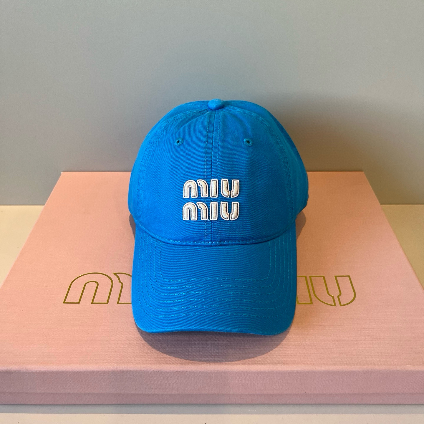  谬谬miumiu 原单春夏新款棒球帽，正品开模订制，原版做工细致质量超赞！