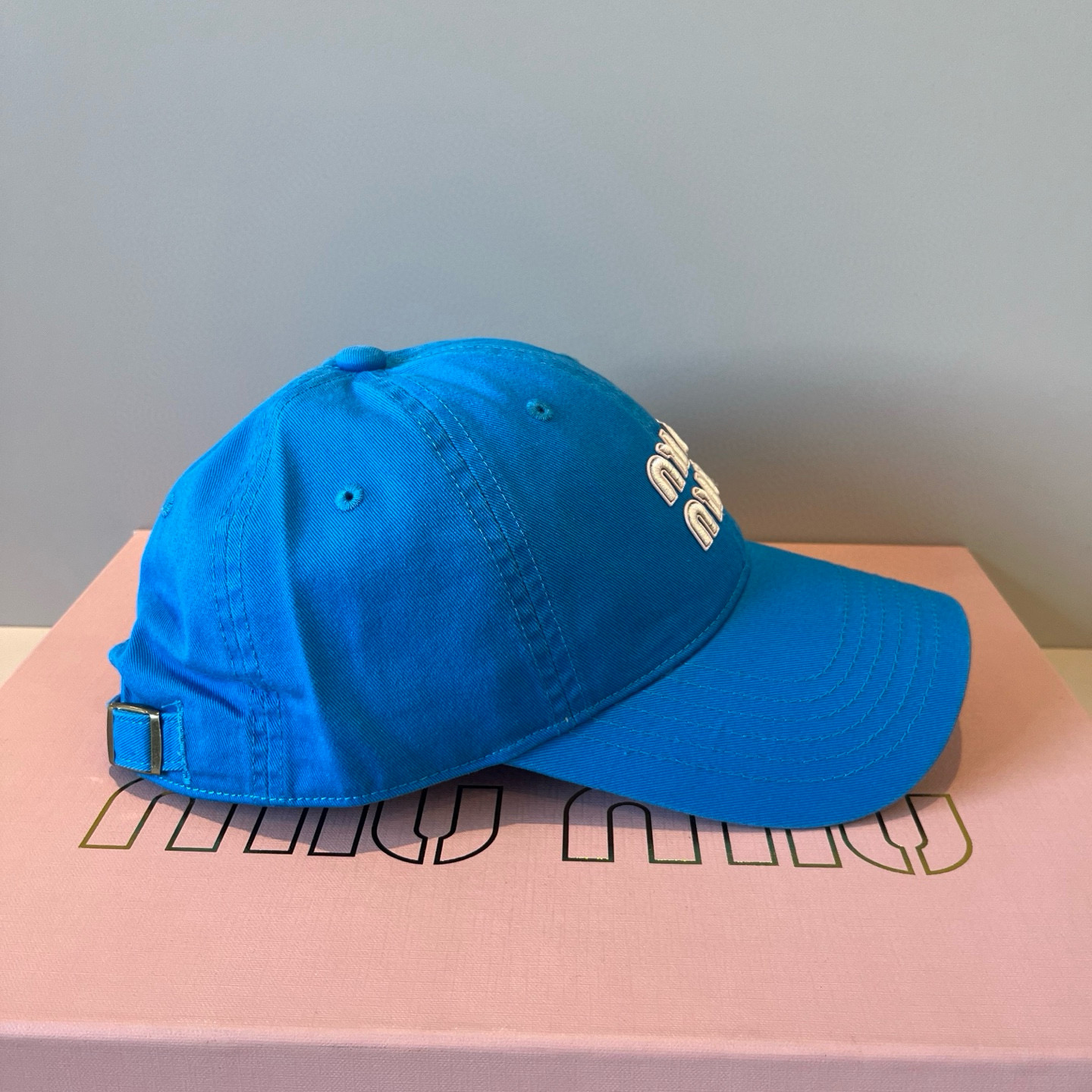  谬谬miumiu 原单春夏新款棒球帽，正品开模订制，原版做工细致质量超赞！