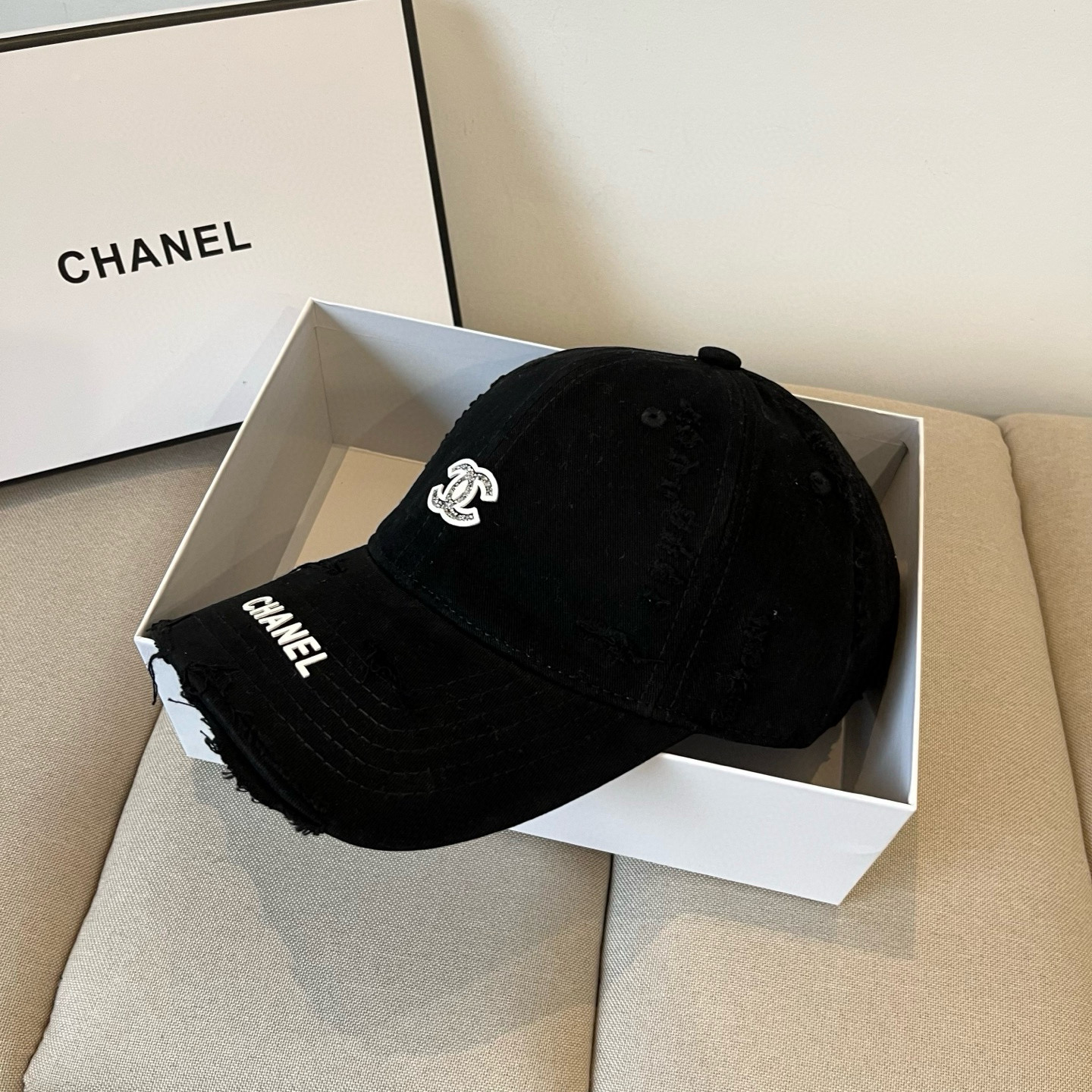 🆕香奈儿CHANEL 官方新品棒球帽，小香经典简约，时尚休闲设计 跑量新品