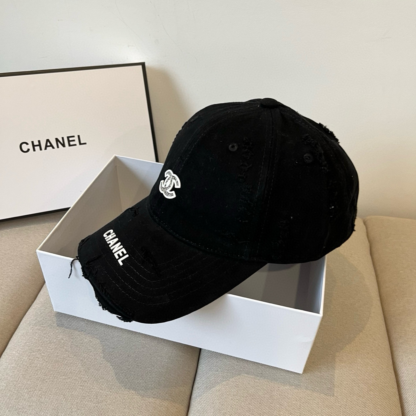 🆕香奈儿CHANEL 官方新品棒球帽，小香经典简约，时尚休闲设计 跑量新品