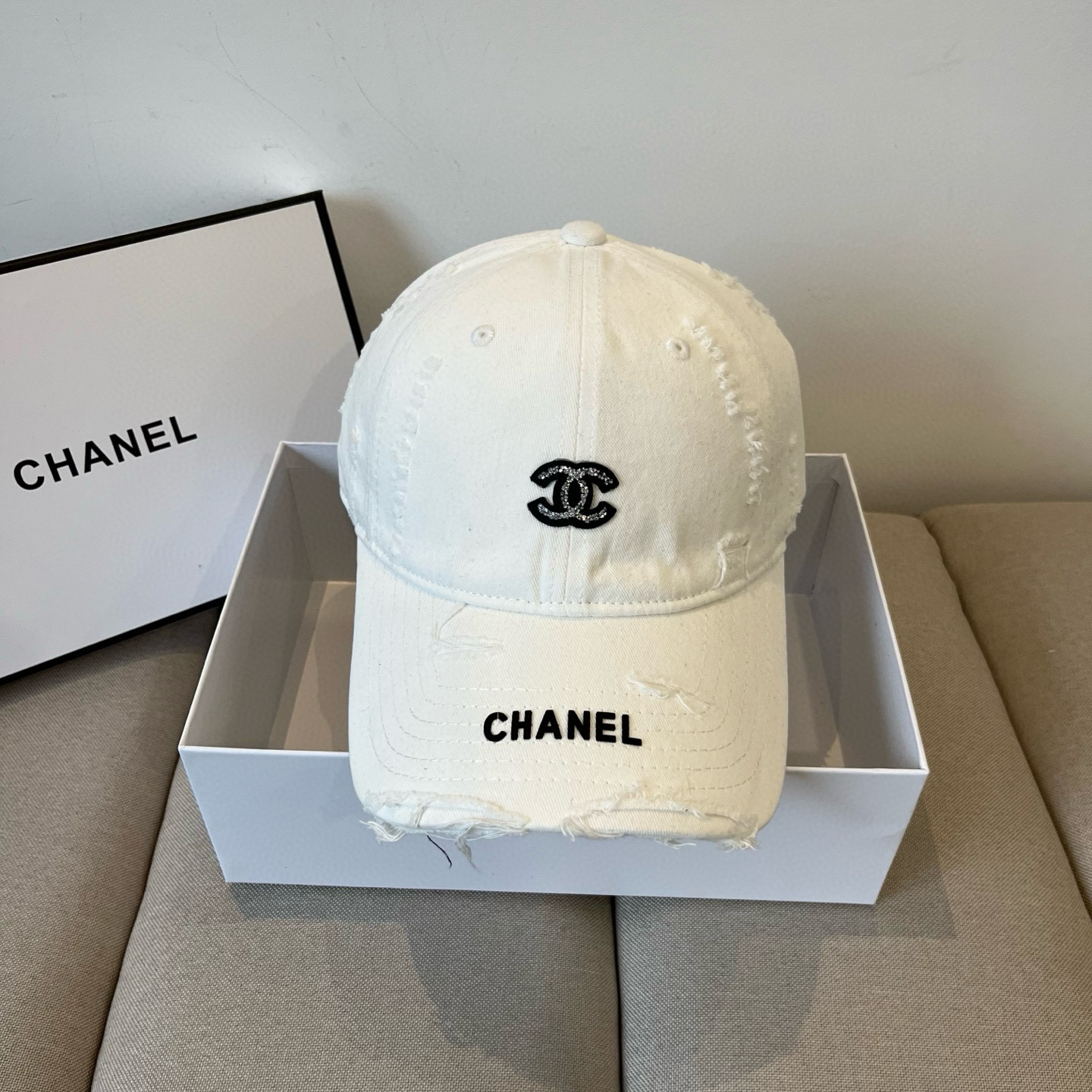 🆕香奈儿CHANEL 官方新品棒球帽，小香经典简约，时尚休闲设计 跑量新品