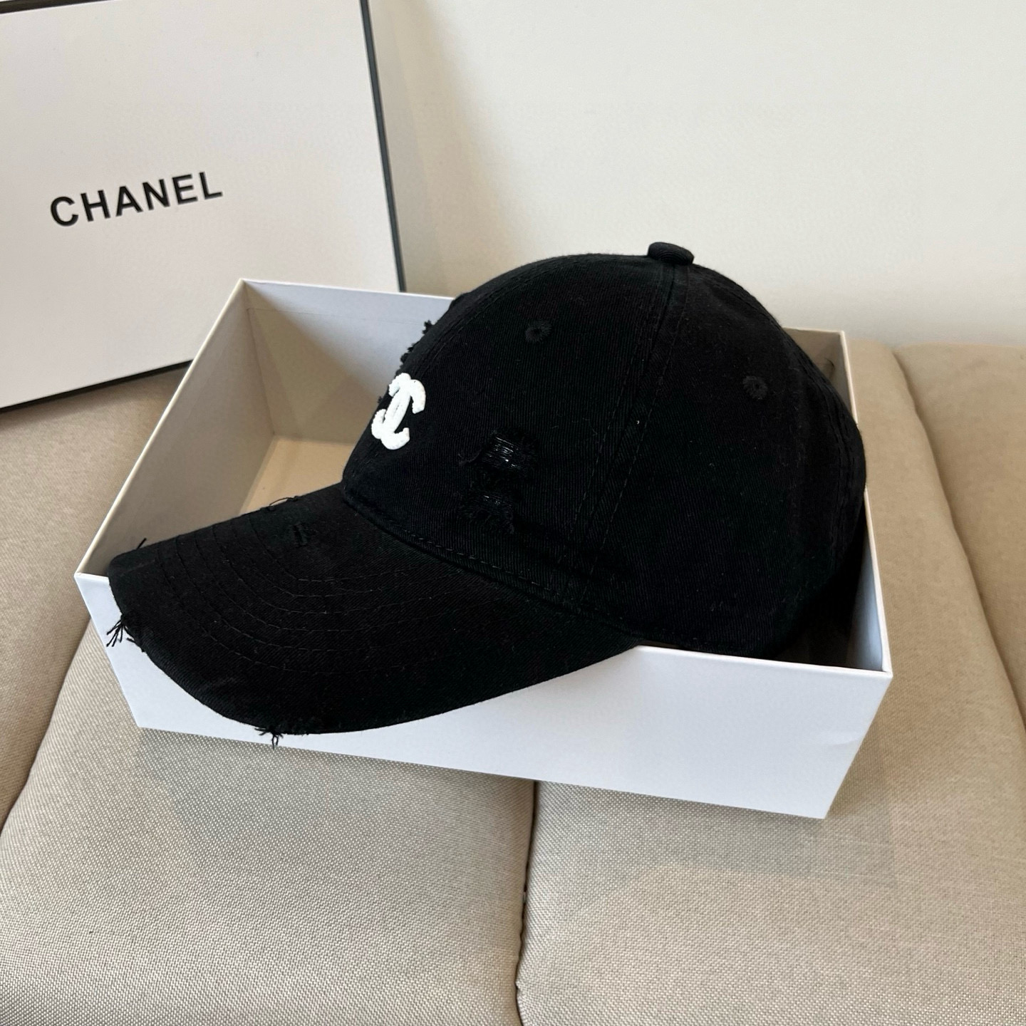 🆕香奈儿CHANEL 官方新品棒球帽，小香经典简约，时尚休闲设计 跑量新品
