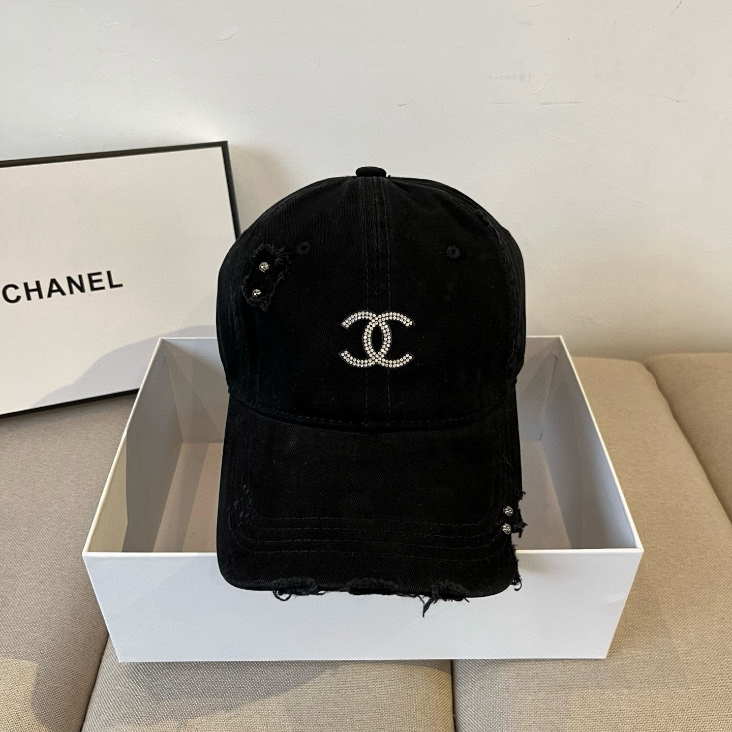 🆕香奈儿CHANEL 官方新品棒球帽，小香经典简约，时尚休闲设计 跑量新品