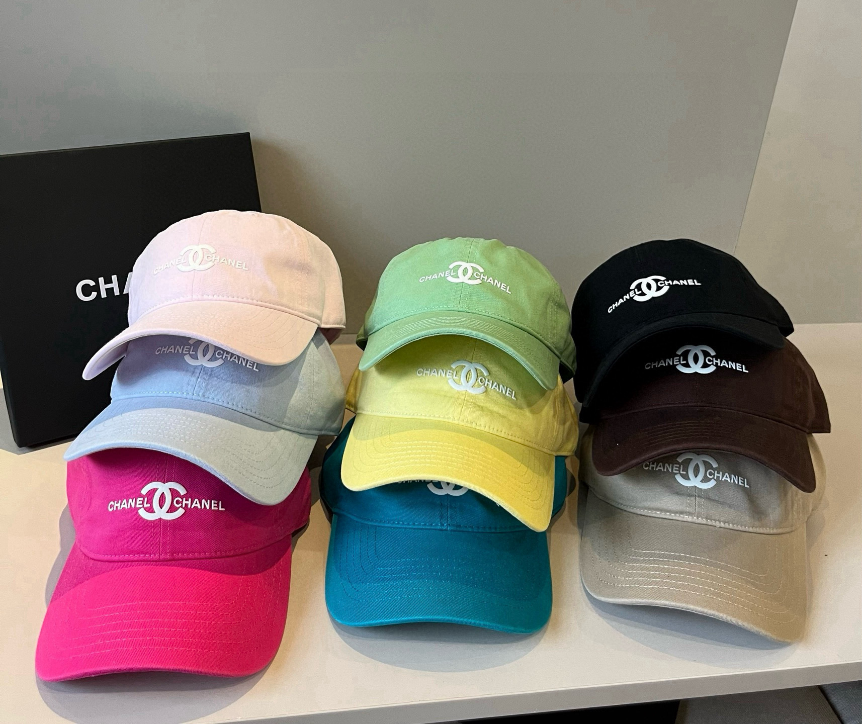 🆕香奈儿CHANEL 官方新品棒球帽，小香经典简约，时尚休闲设计 跑量新品